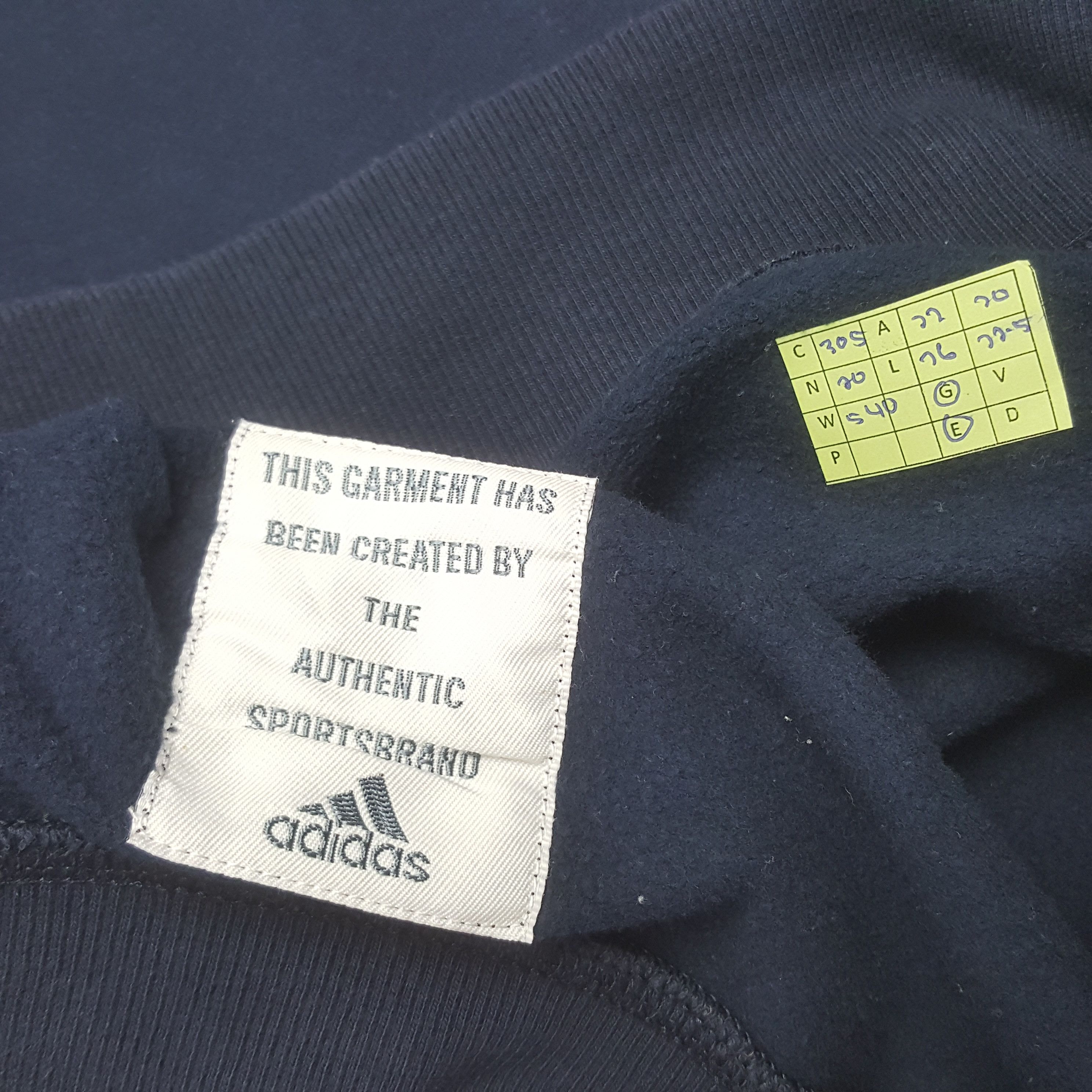 Adidas Vintage Adidas X Yohji Yamamoto Custom Sweatshirt C305N20 Size US M / EU 48-50 / 2 - 8 Thumbnail
