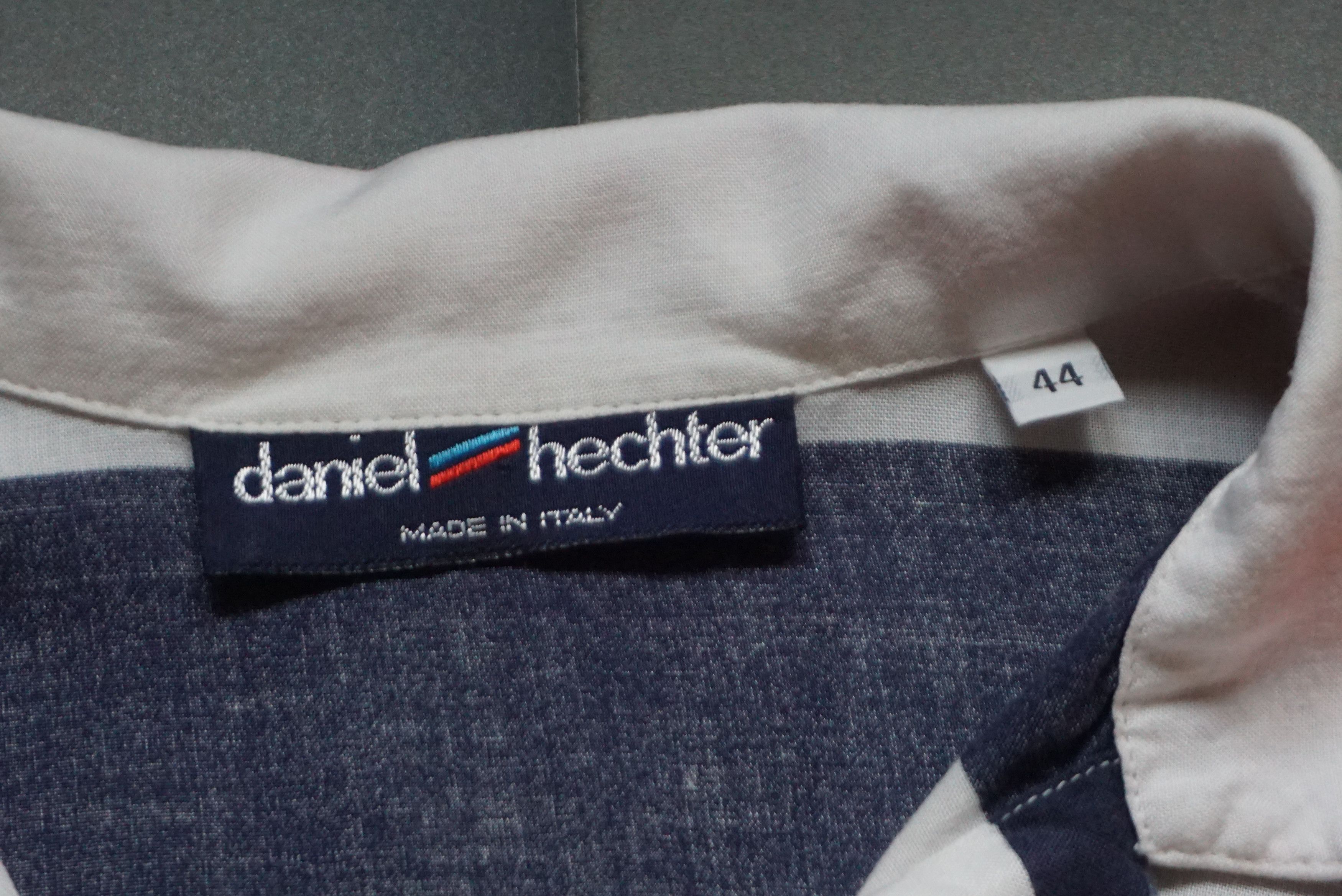 Daniel Hechter Men true vintage funky striped short sleeved shirt 80s 90s Size US S / EU 44-46 / 1 - 14 Thumbnail