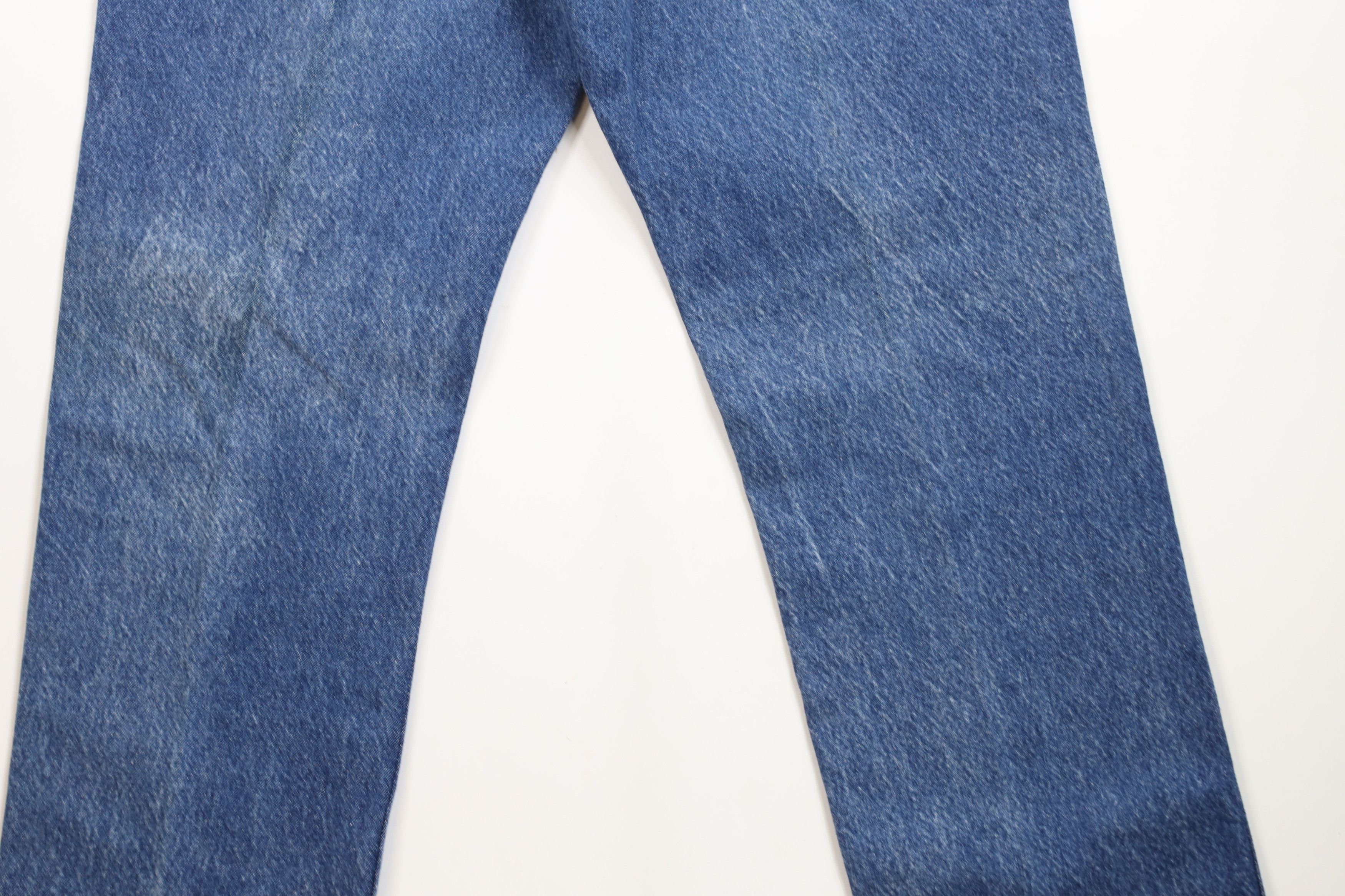 Vintage × Wrangler Vintage 90s Wrangler Leg Denim Jeans Blue Cotton USA Size US 34 / EU 50 - 13 Thumbnail
