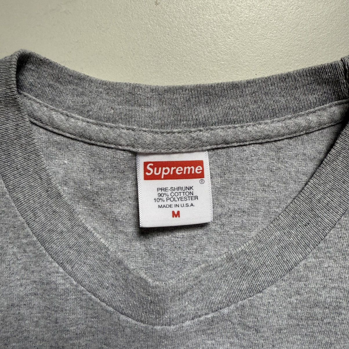 Supreme Supreme Paint Logo SS20 T-Shirt Heather Grey Size US M / EU 48-50 / 2 - 5 Thumbnail