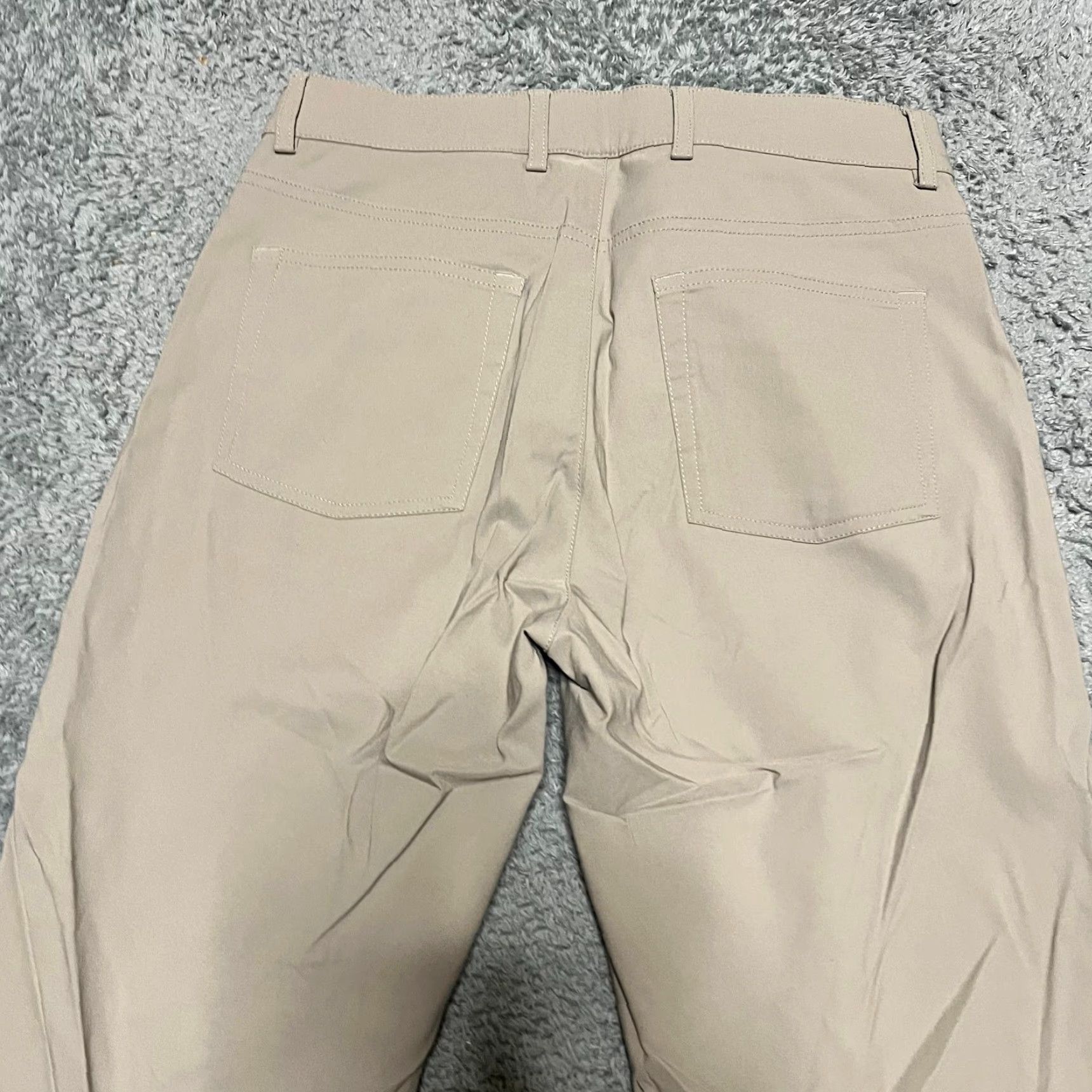 Vintage Golfino Pants Womens 6 Beige Tan Performance Nylon Blend Chino Regular 28x28.5 Womens Beige Tan Golfino Pants Size 28" / US 6 / IT 42 - 4 Thumbnail