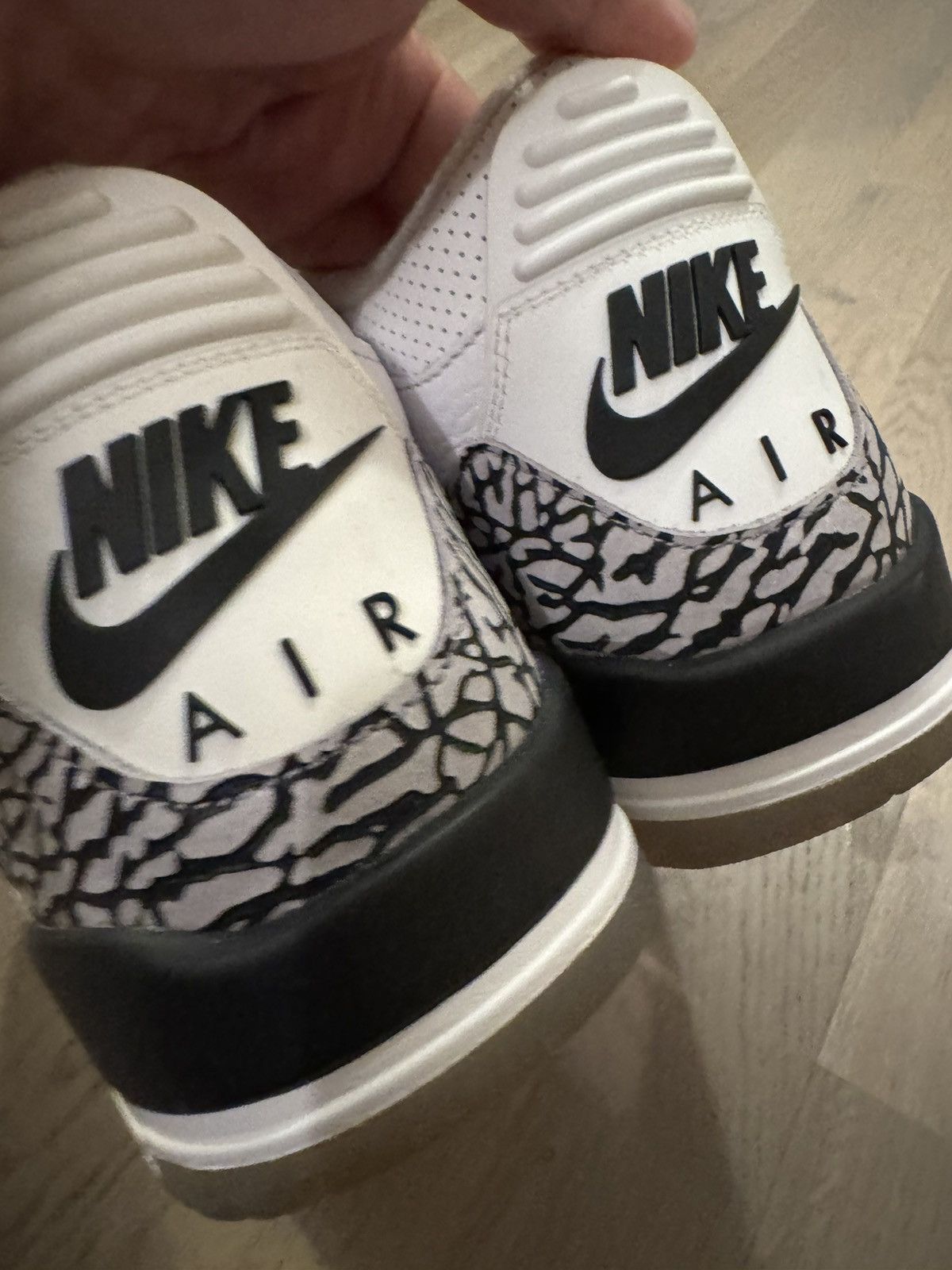 Nike NIKE AIR JORDAN 3 “FREE THROW LINE” white cement size US8UK7 Size US 8 / EU 41 - 14 Thumbnail