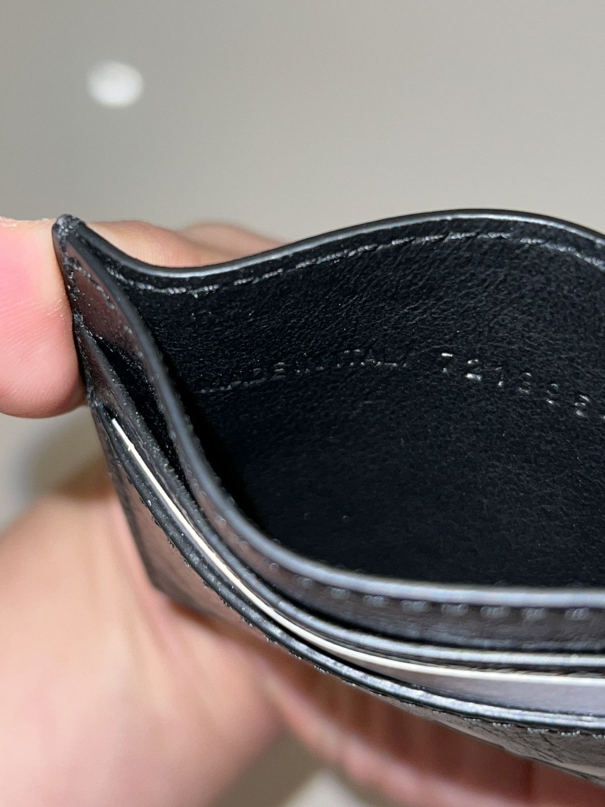 Adidas × Balenciaga Balenciaga X Adidas Cardholder Black Size ONE SIZE - 6 Thumbnail