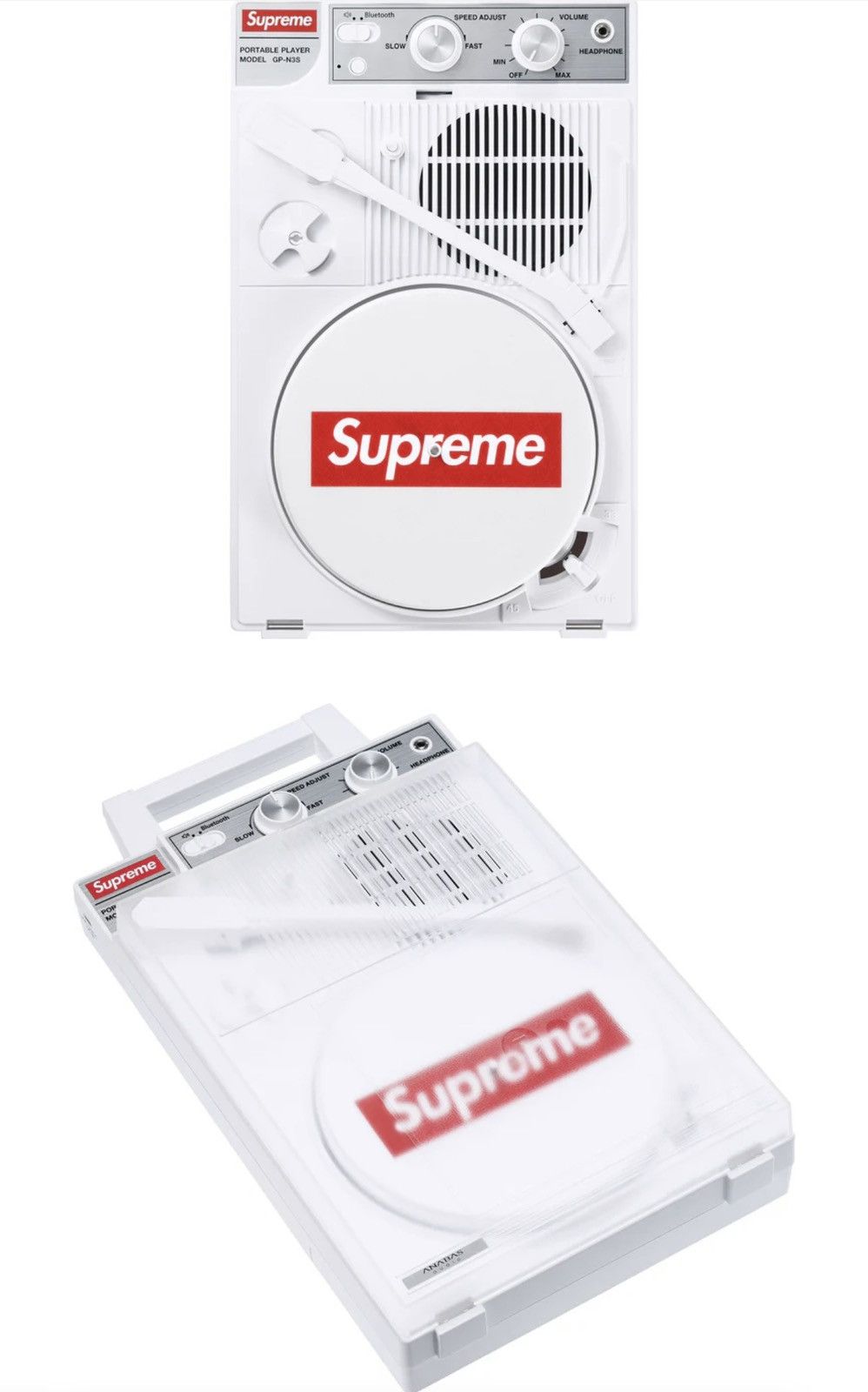 Supreme Supreme®/ANABAS GP-N3S Portable Record Player Size ONE SIZE - 2 Thumbnail