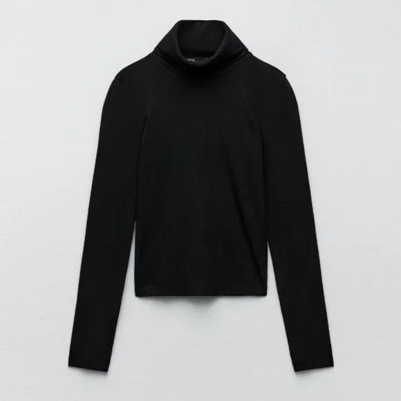 Saint Laurent Paris o1bcso1str0924 Ribbed Turtleneck Sweater In Black Size US S / EU 44-46 / 1 - 1 Thumbnail