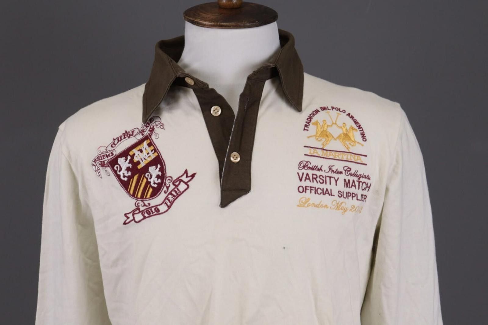 La Martina La Martina Extream Polo Turnament on Polo Shirt Size XXL Size US XXL / EU 58 / 5 - 2 Thumbnail
