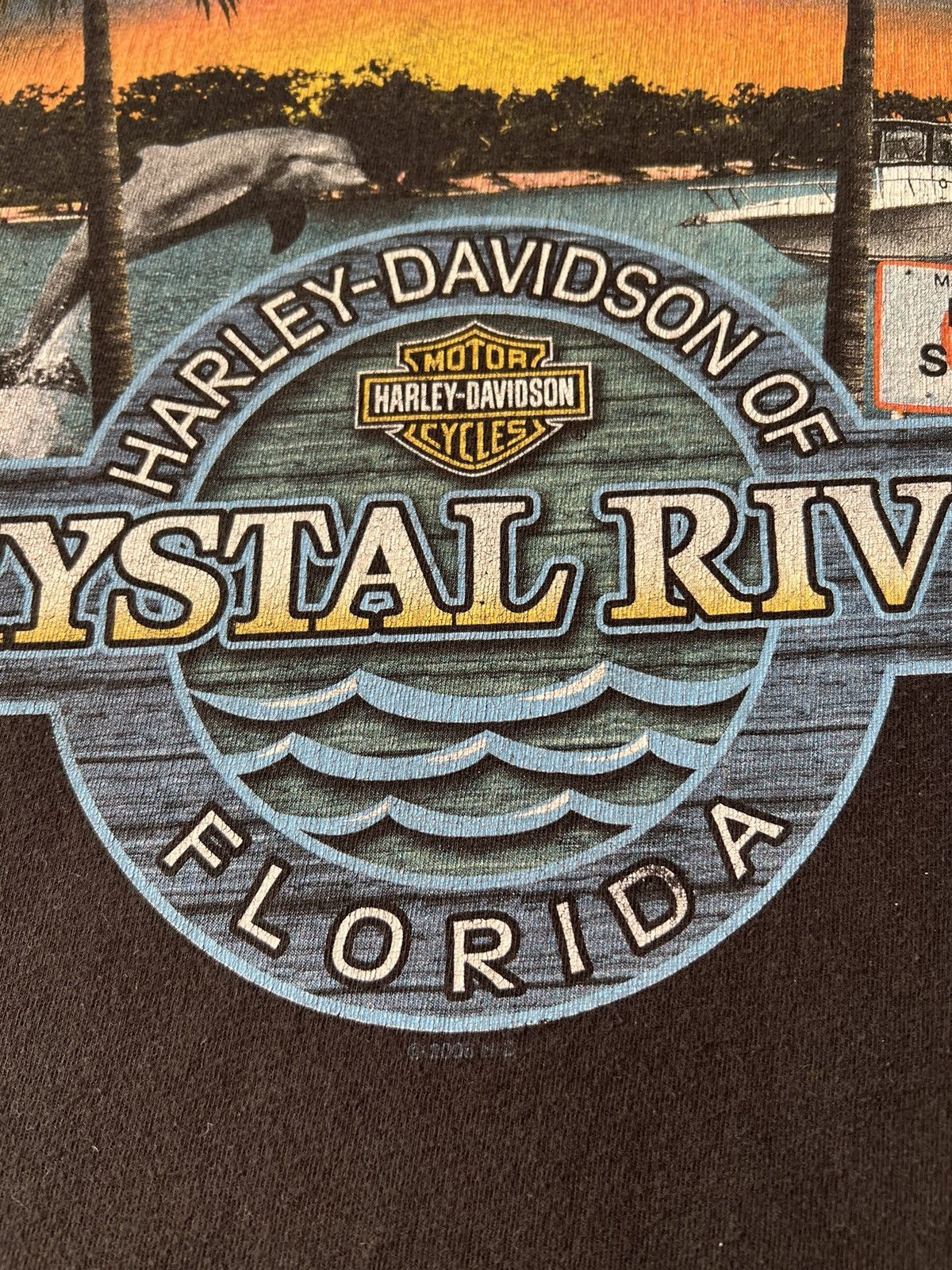 Harley Davidson Vintage 2009 Harley Davidson Screw It Lets Ride Tee Sz 3XL Size US XXL / EU 58 / 5 - 19 Thumbnail