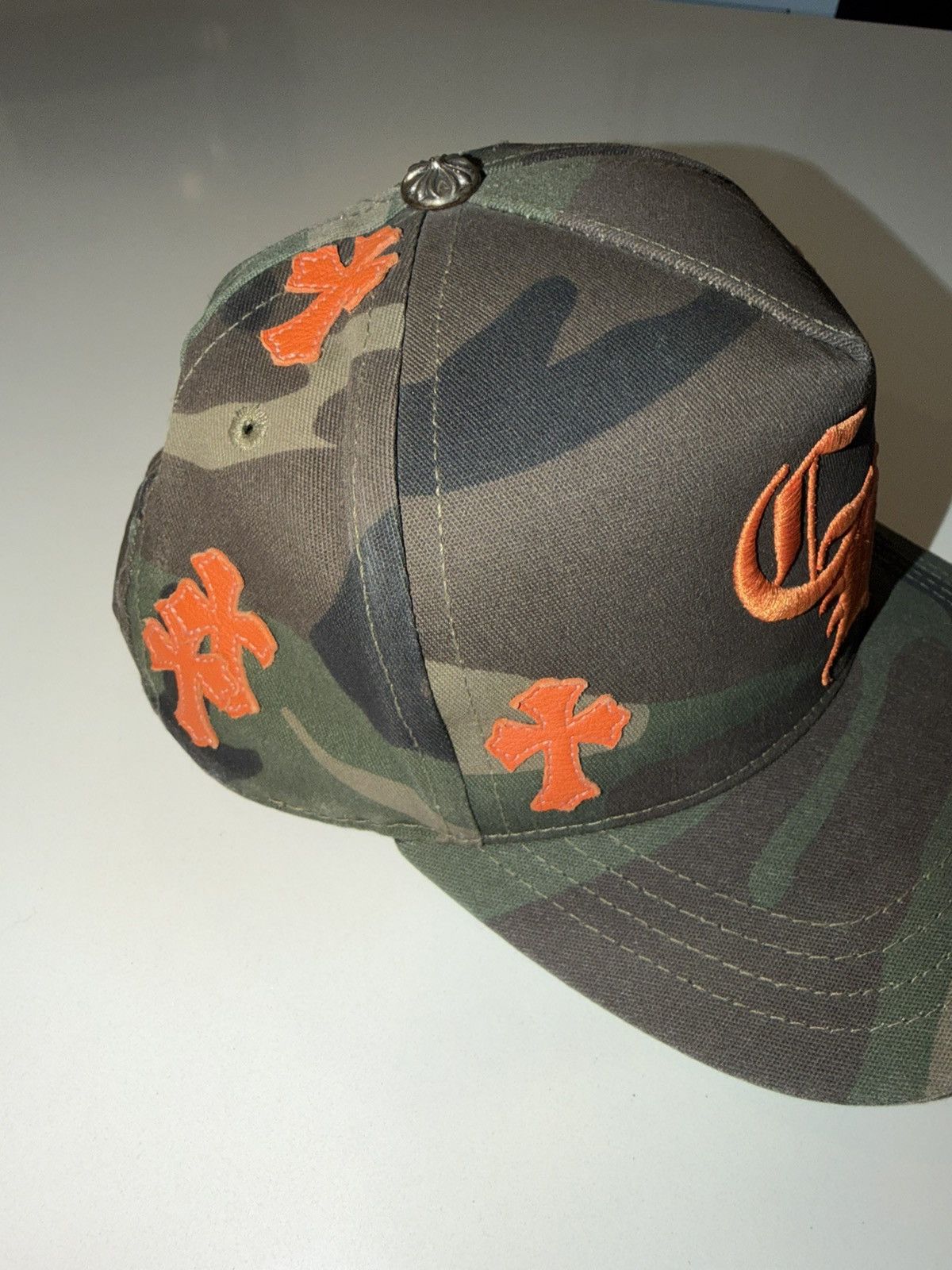 Chrome Hearts Chrome Hearts Cross Patch Camo and Orange Size ONE SIZE - 3 Thumbnail