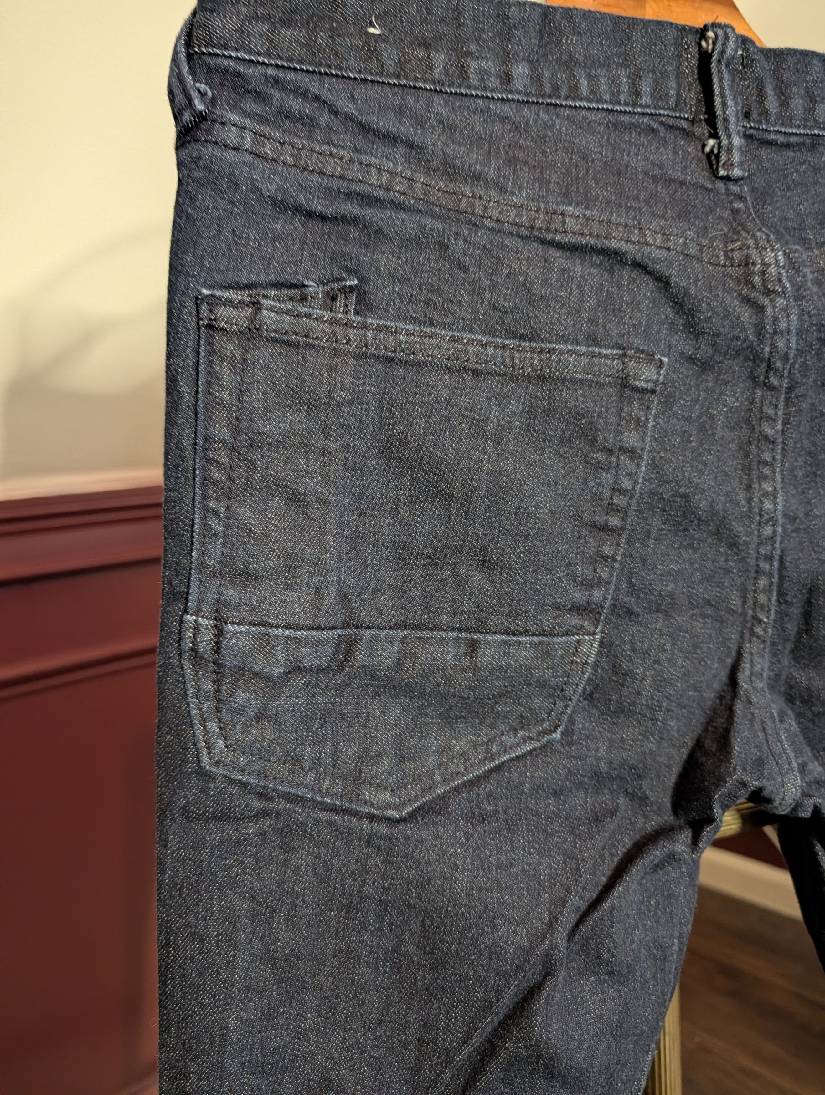 Prps Demon indigo corduroy boro patch blue denim slim jeans Size US 34 / EU 50 - 9 Thumbnail