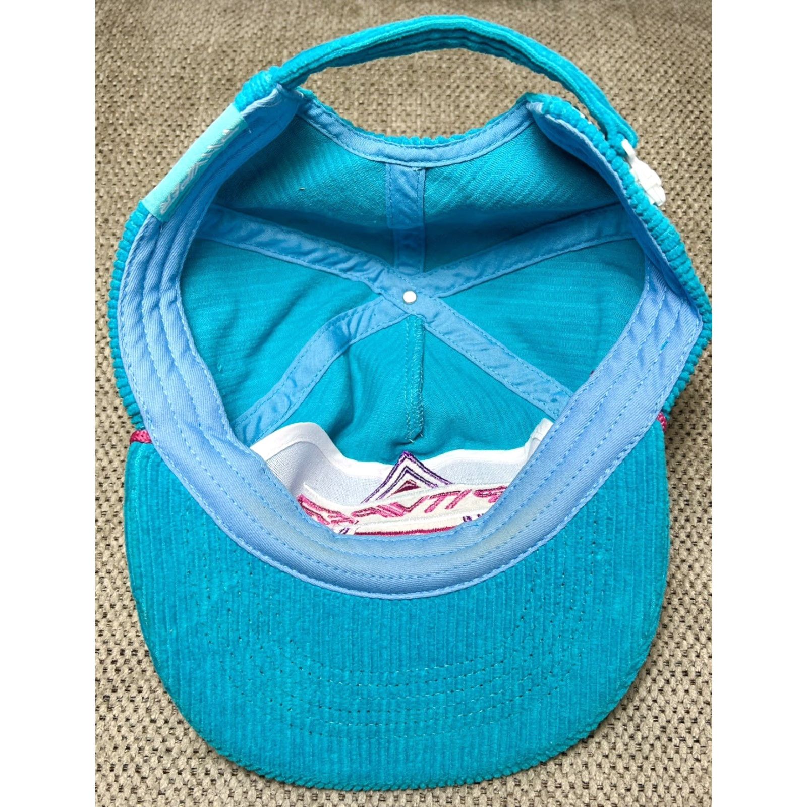 Pit Viper Pit Viper Trucker Hat Teal Corduroy Ball Cap Unisex Adults Adjustable One Size Men Women Casual Size ONE SIZE - 7 Thumbnail