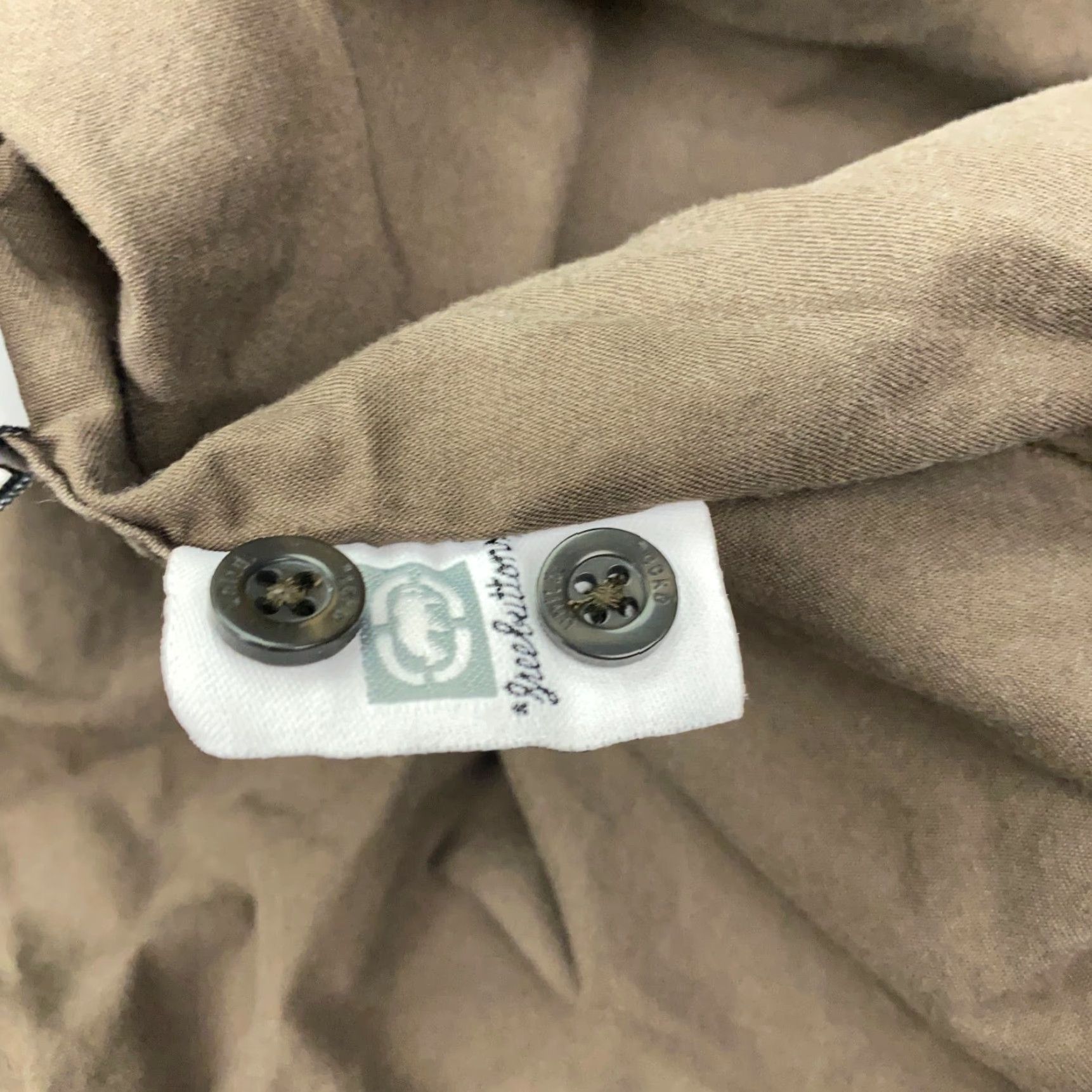 Ecko Unltd. VINTAGE Ecko Unltd Shirt Men L Brown Military Patches 90s Grunge 2K Short Sleeve Brown Mens L Button-Up Collared Shirt Size US L / EU 52-54 / 3 - 7 Thumbnail