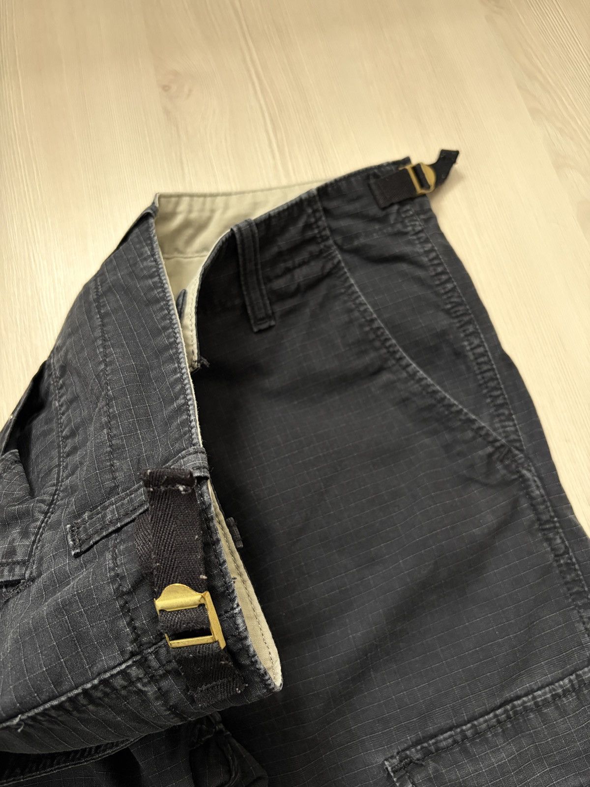 Carhartt Wip Carhartt WIP Cargo Ripstop Black Aviation Pant Size US 29 - 6 Thumbnail