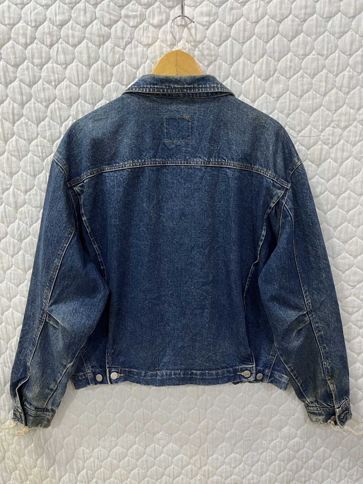 Vintage (Zzzz)🔥🔥RARE VTG 5 CLASSE QUINTA DENIM JACKET Size US L / EU 52-54 / 3 - 4 Thumbnail
