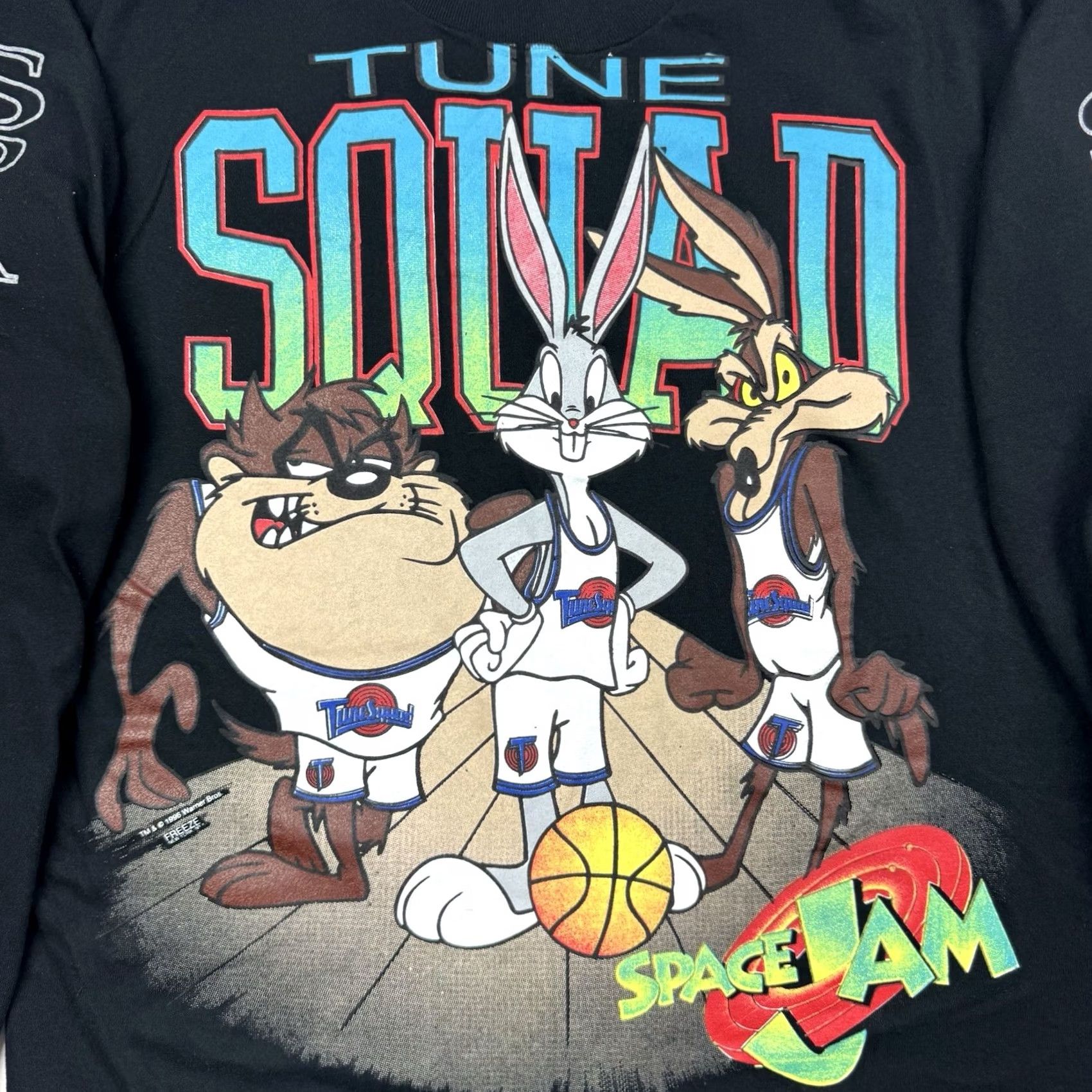 Vintage VINTAGE Space Jam T Shirt Long Sleeve Adult Large Tune Squad Looney Tunes 90s Size US L / EU 52-54 / 3 - 3 Thumbnail