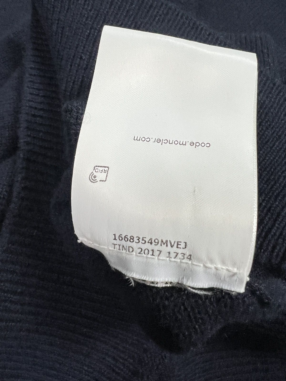 Moncler MONCLER Pullover Sweater Knitwear cashmere Dark Blue Sz XXL Size US XXL / EU 58 / 5 - 21 Thumbnail