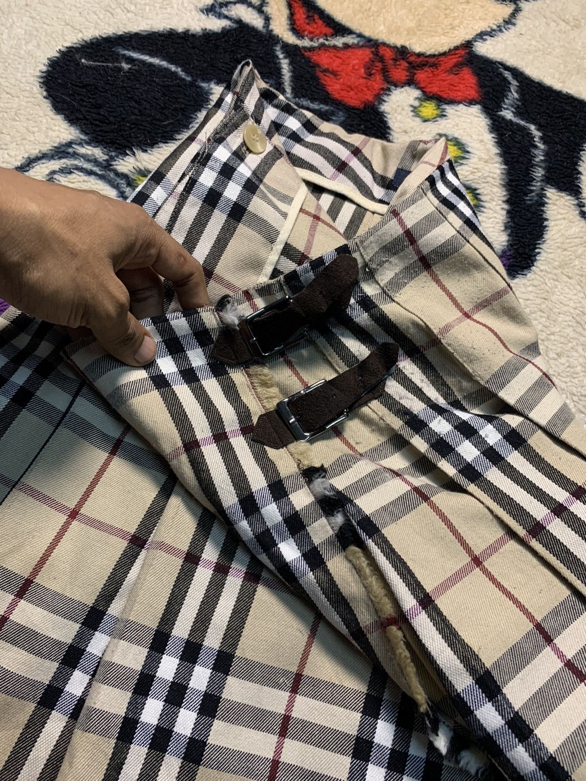 Burberry × Vintage VINTAGE BURBERRYS NOVA CHECK WOOL MADE IN SCOTLAND SKIRT Size 28" / US 6 / IT 42 - 7 Thumbnail
