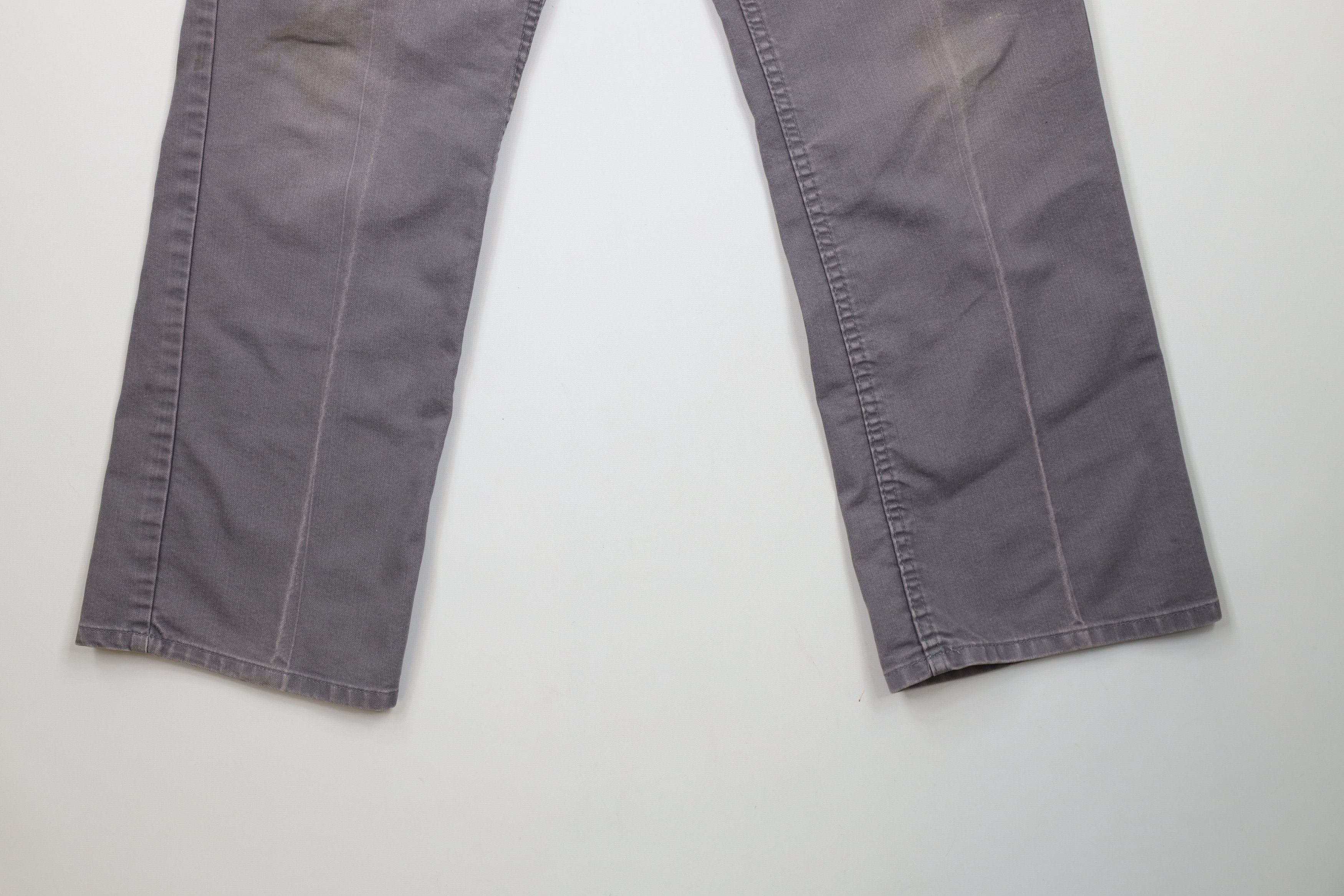 Vintage Vintage 90s Streetwear Canvas Flared Wide Leg Chino Pants Size US 36 / EU 52 - 4 Thumbnail