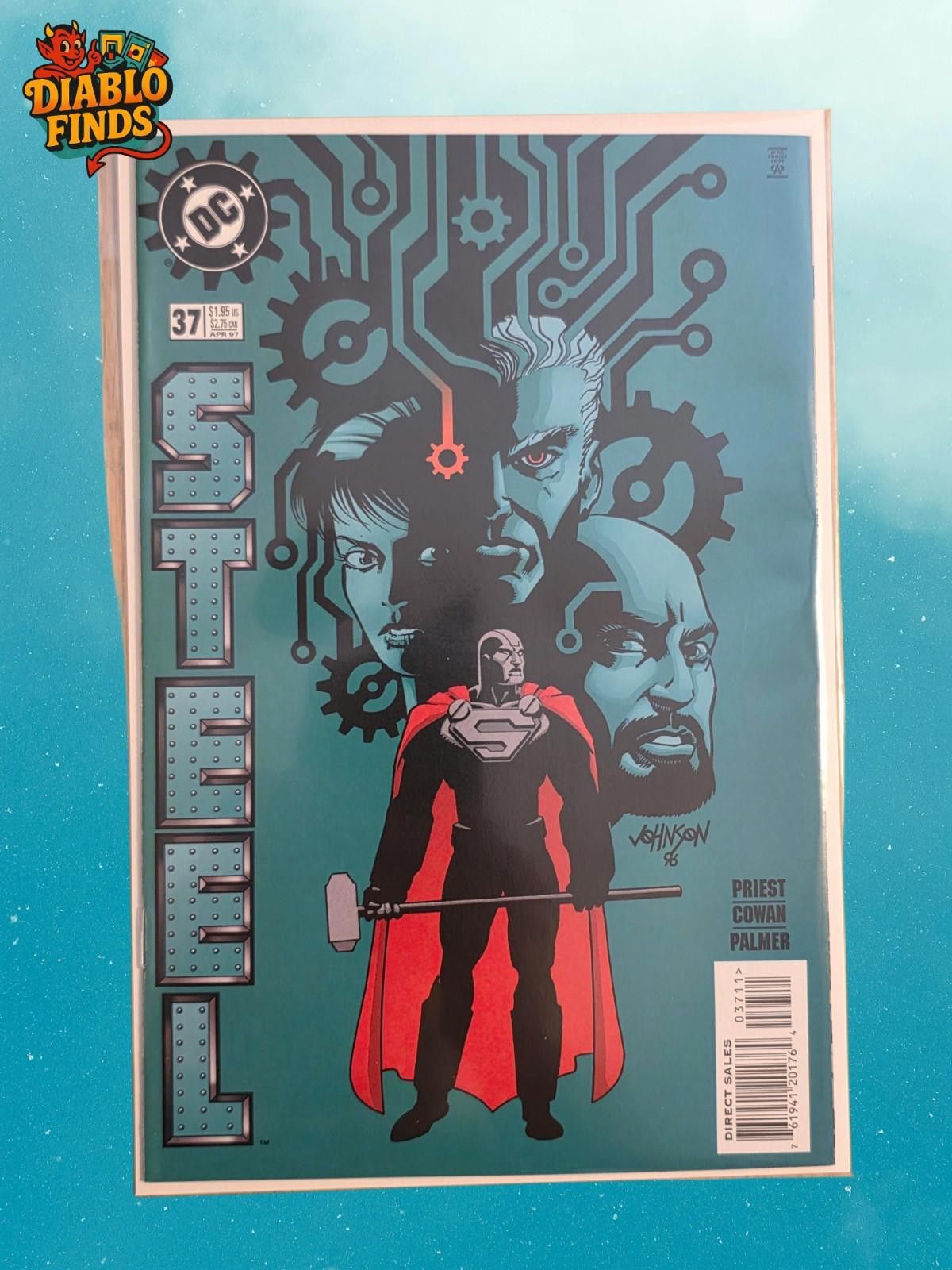 Other Steel #37 April 1997 DC Comics - bagged & boarded - (A) Size ONE SIZE - 5 Thumbnail
