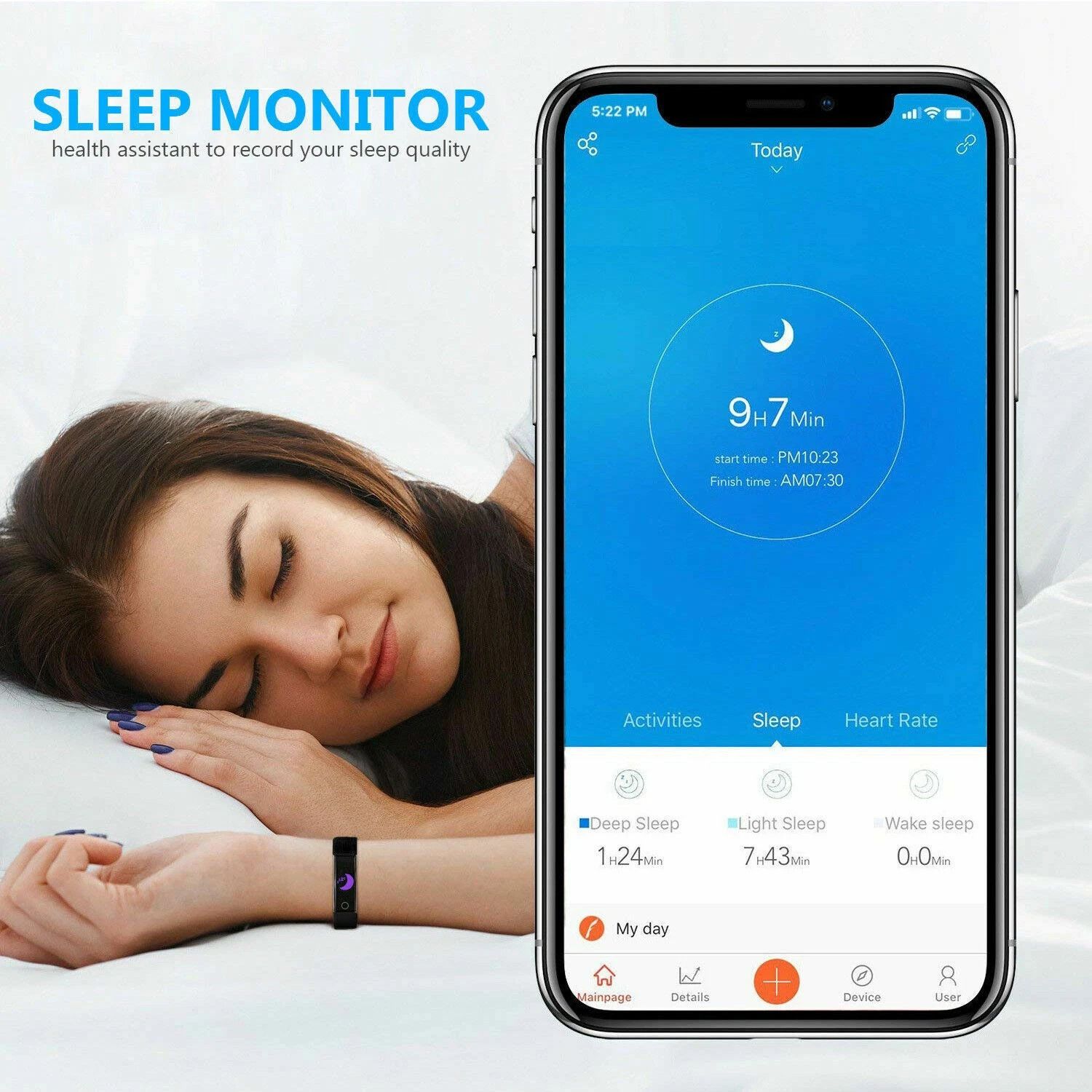 Other Spitilo Fitness Tracker Heart Rate Waterproof GPS SmartWatch Size ONE SIZE - 2 Thumbnail
