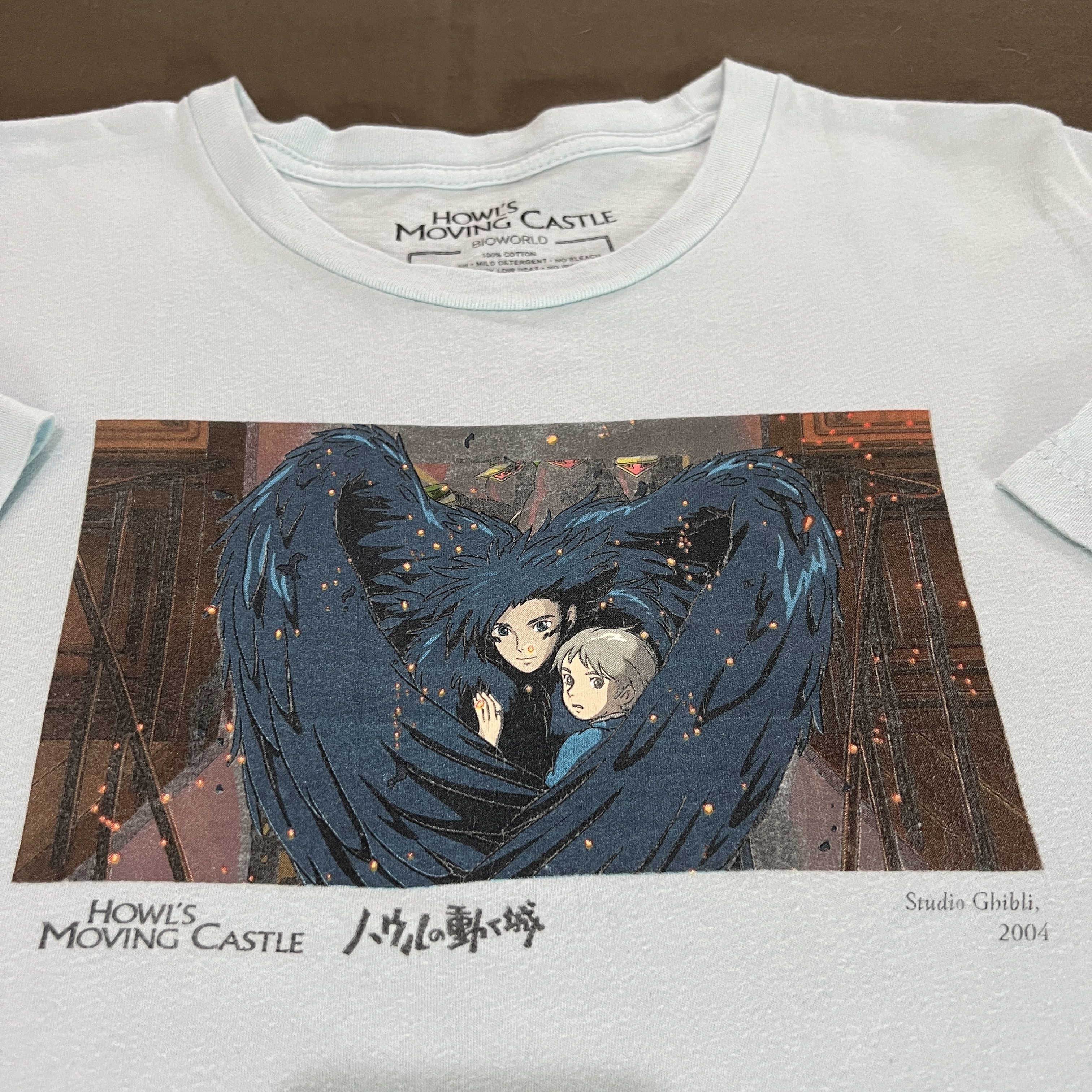 Anime 2004 Howl's Moving Castle Studio Ghibli Promo Tee anime Size US M / EU 48-50 / 2 - 1 Thumbnail