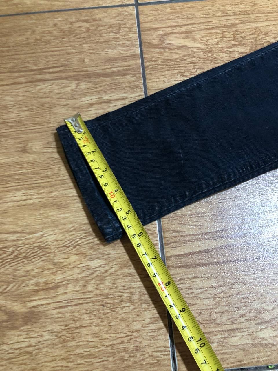 Nudie Jeans NUDIE Slim Fit Skinny Leg Stretch BLACK Size 25" / US 0 / IT 36 - 16 Thumbnail