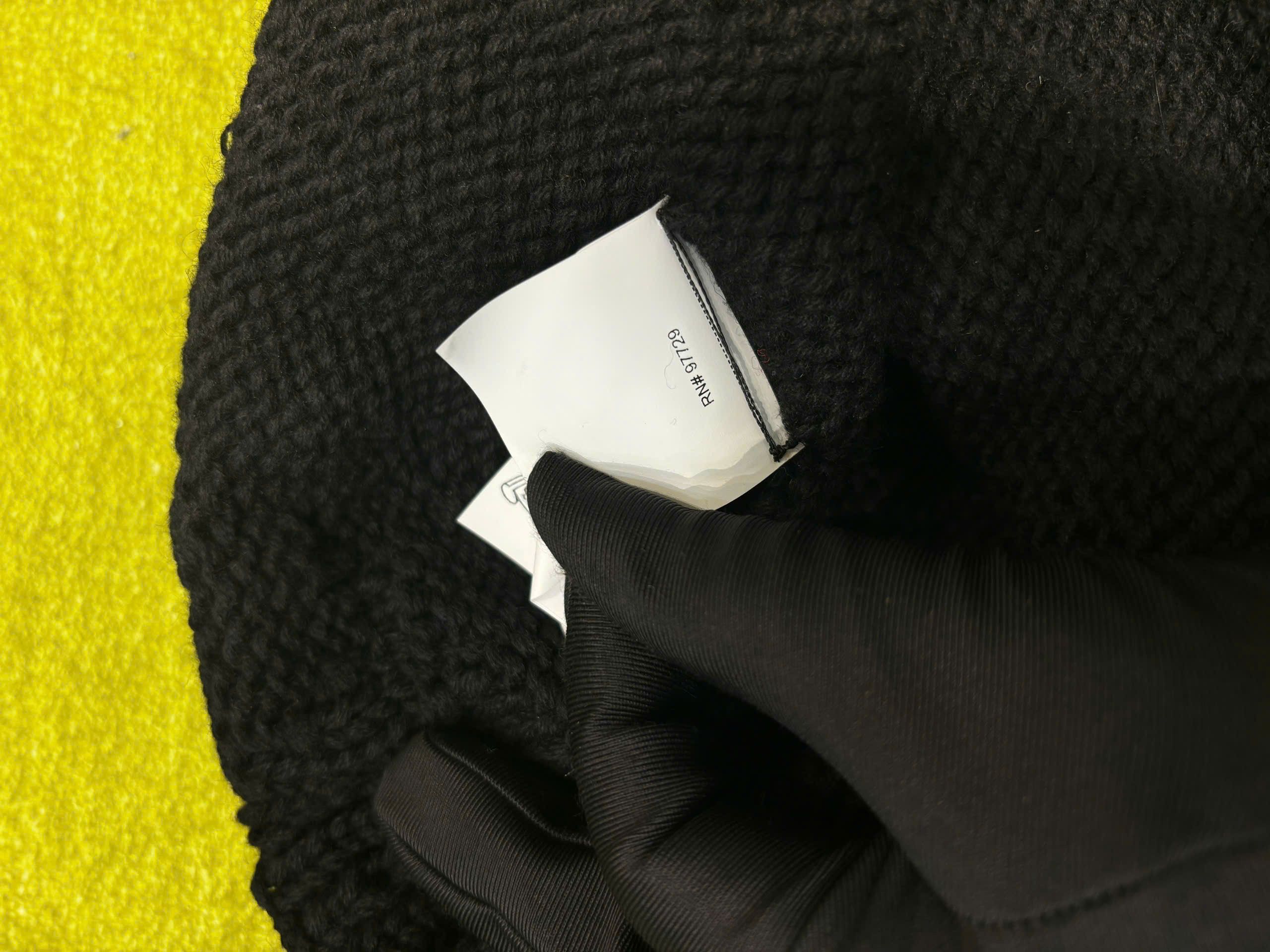 Chrome Hearts VINTAGE Chrome Hearts CH Black Beanie Size ONE SIZE - 8 Thumbnail