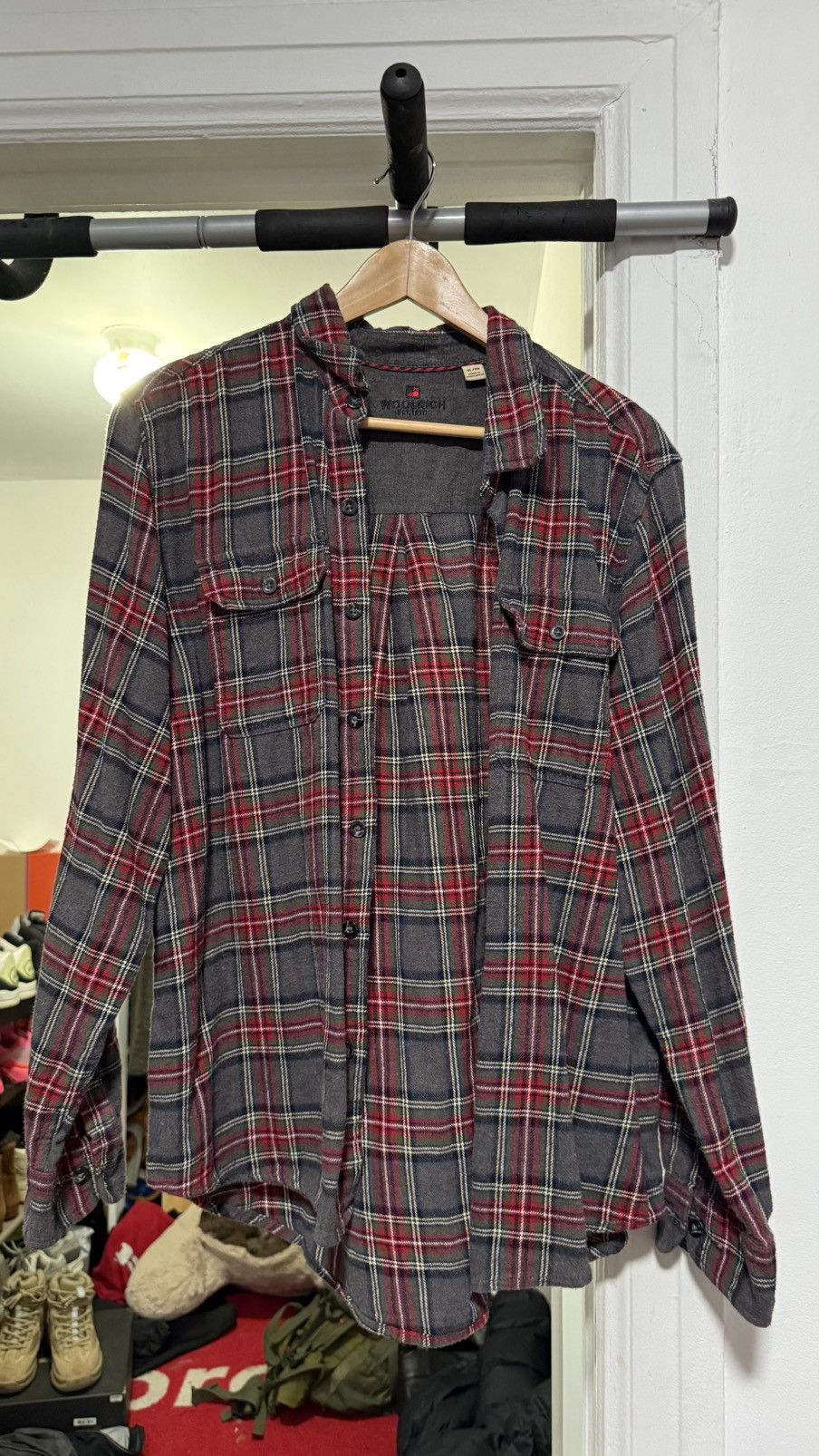 Vintage × Woolrich Woolen Mills Woolrich Vintage Flannel Size US XL / EU 56 / 4 - 1 Thumbnail