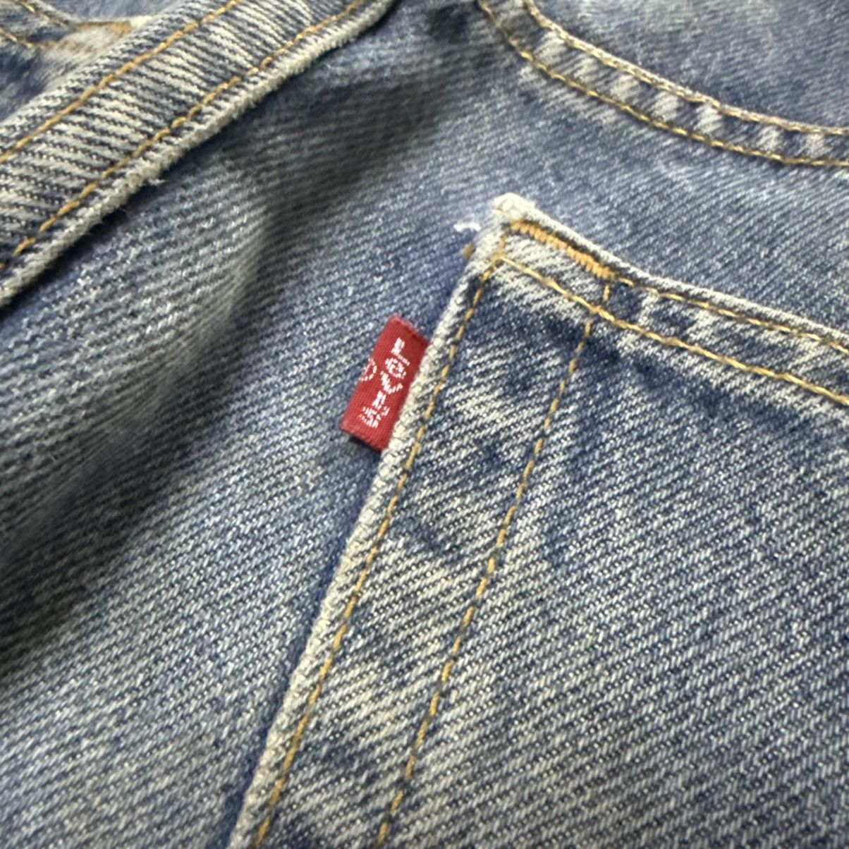 Levi's Vintage Levis 517 Bootcut Flared Jeans Fade Wash Denim Size US 38 / EU 54 - 11 Thumbnail