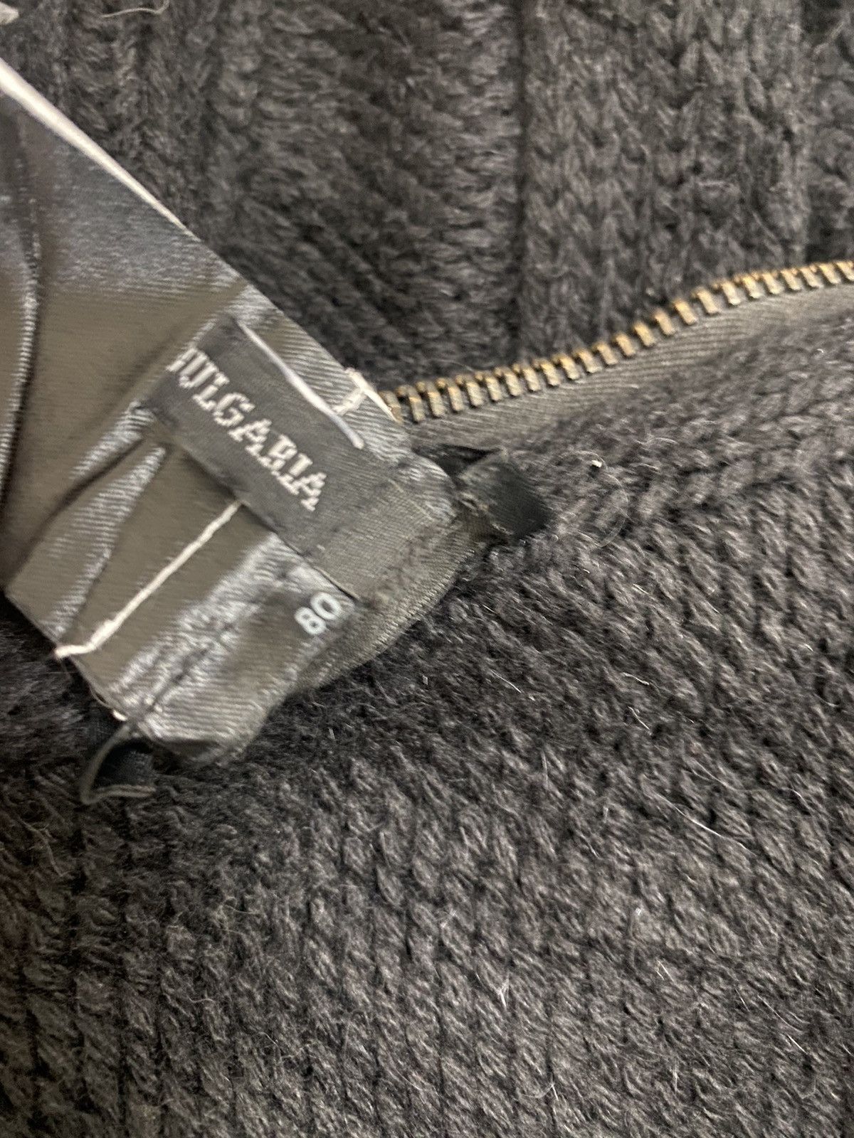 Ann Demeulemeester Ann Demeulemeester Zipper Knit Scarf Size ONE SIZE - 11 Thumbnail