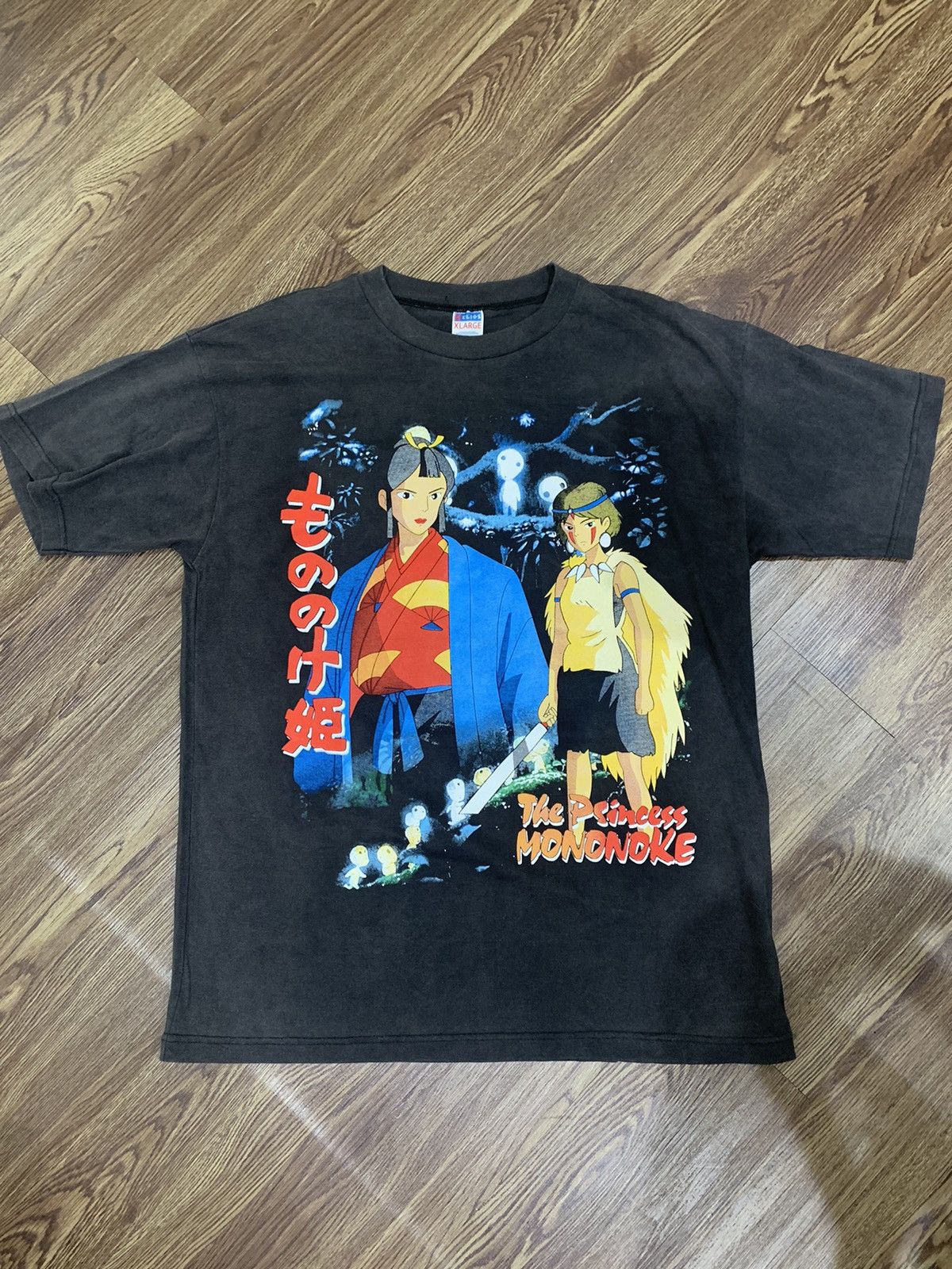 Vintage bootleg selling princess mononoke shirt