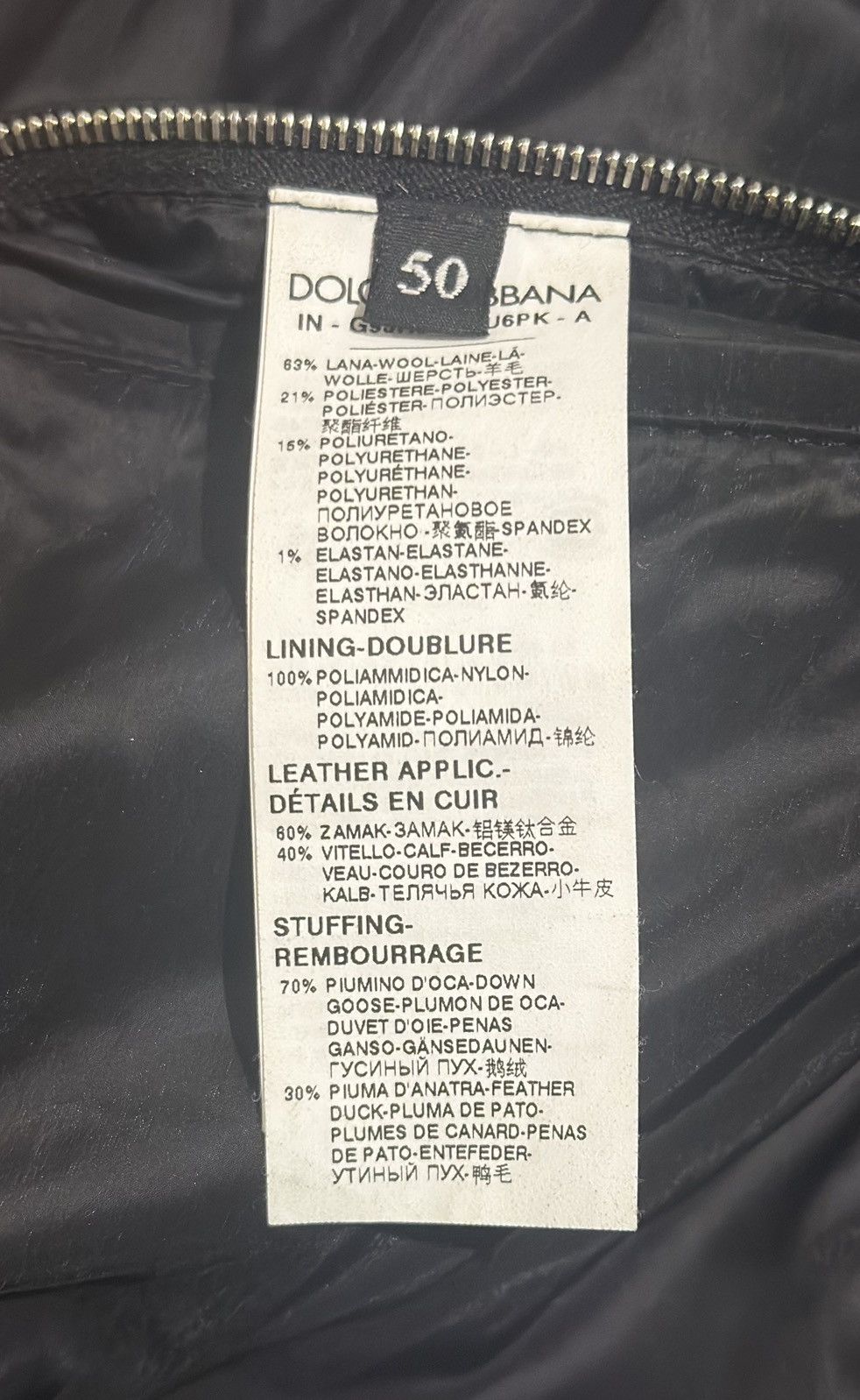 Dolce & Gabbana Winter Jacket Size US L / EU 52-54 / 3 - 3 Thumbnail