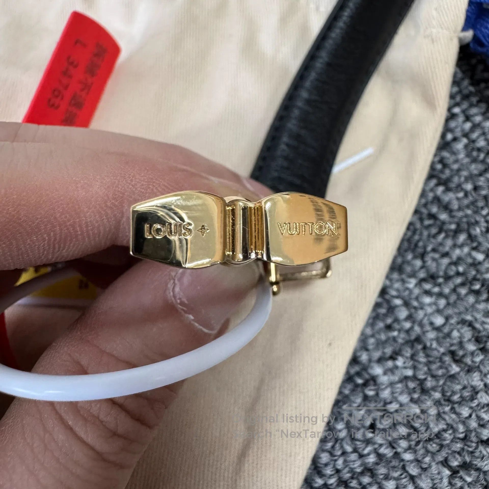 Louis Vuitton Louis Vuitton Double-sided belt| Size ONE SIZE - 3 Thumbnail