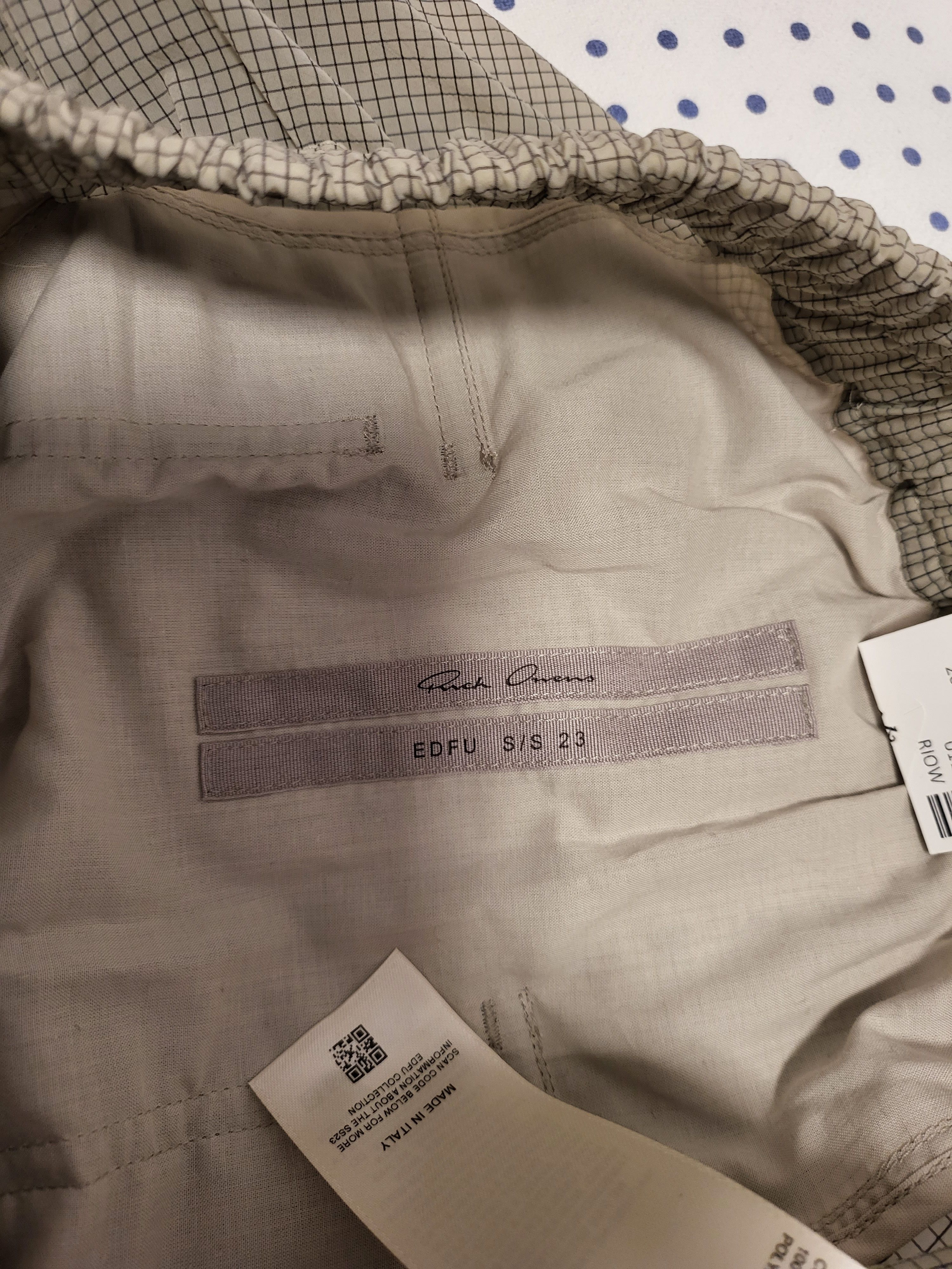 Rick Owens Nylon Cargo Cropped Pants Size US 34 / EU 50 - 5 Thumbnail