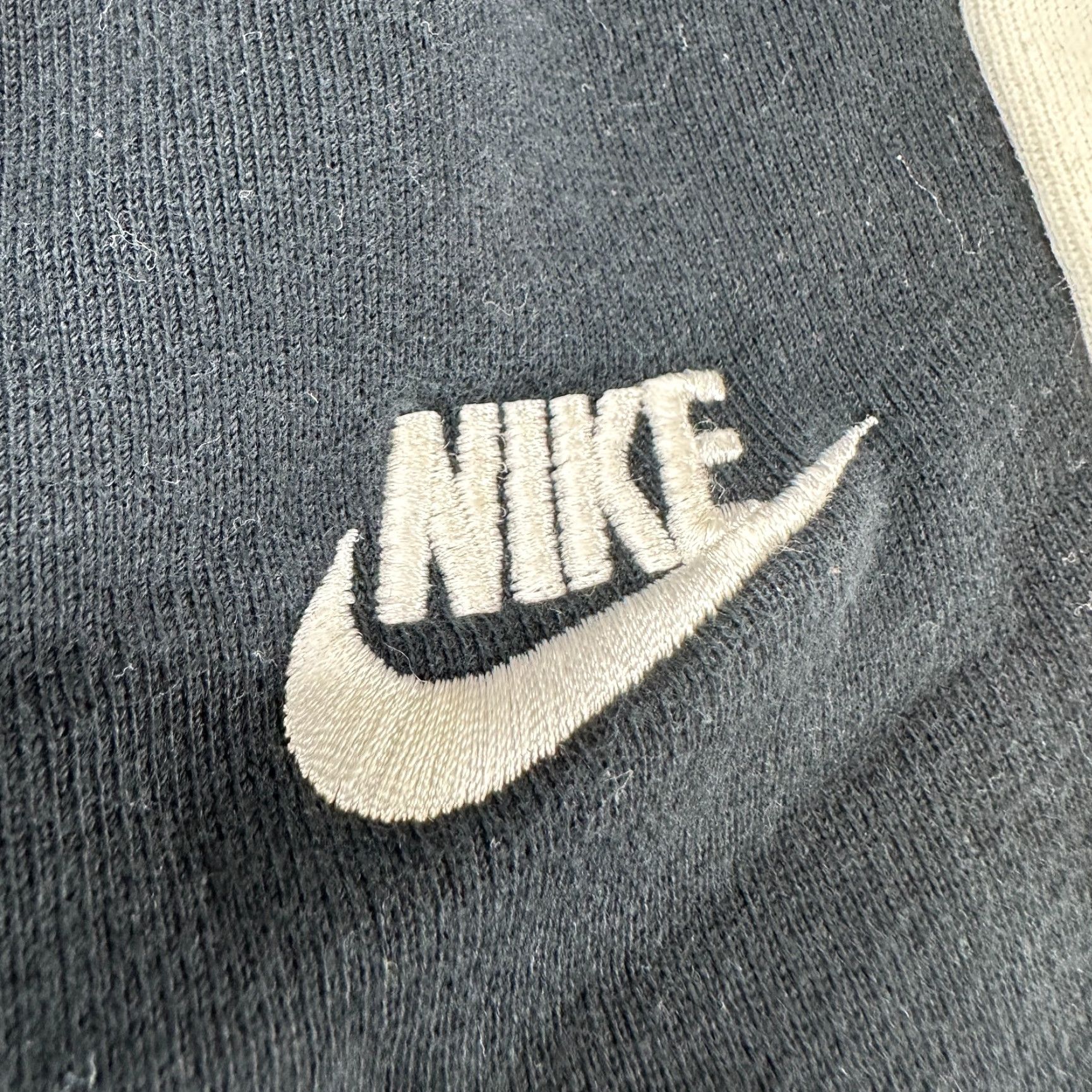 Nike Nike Pants Mens L Black Red Jogger Club Fleece Swoosh Drawstring Cotton Stripe Size US 33 - 2 Thumbnail