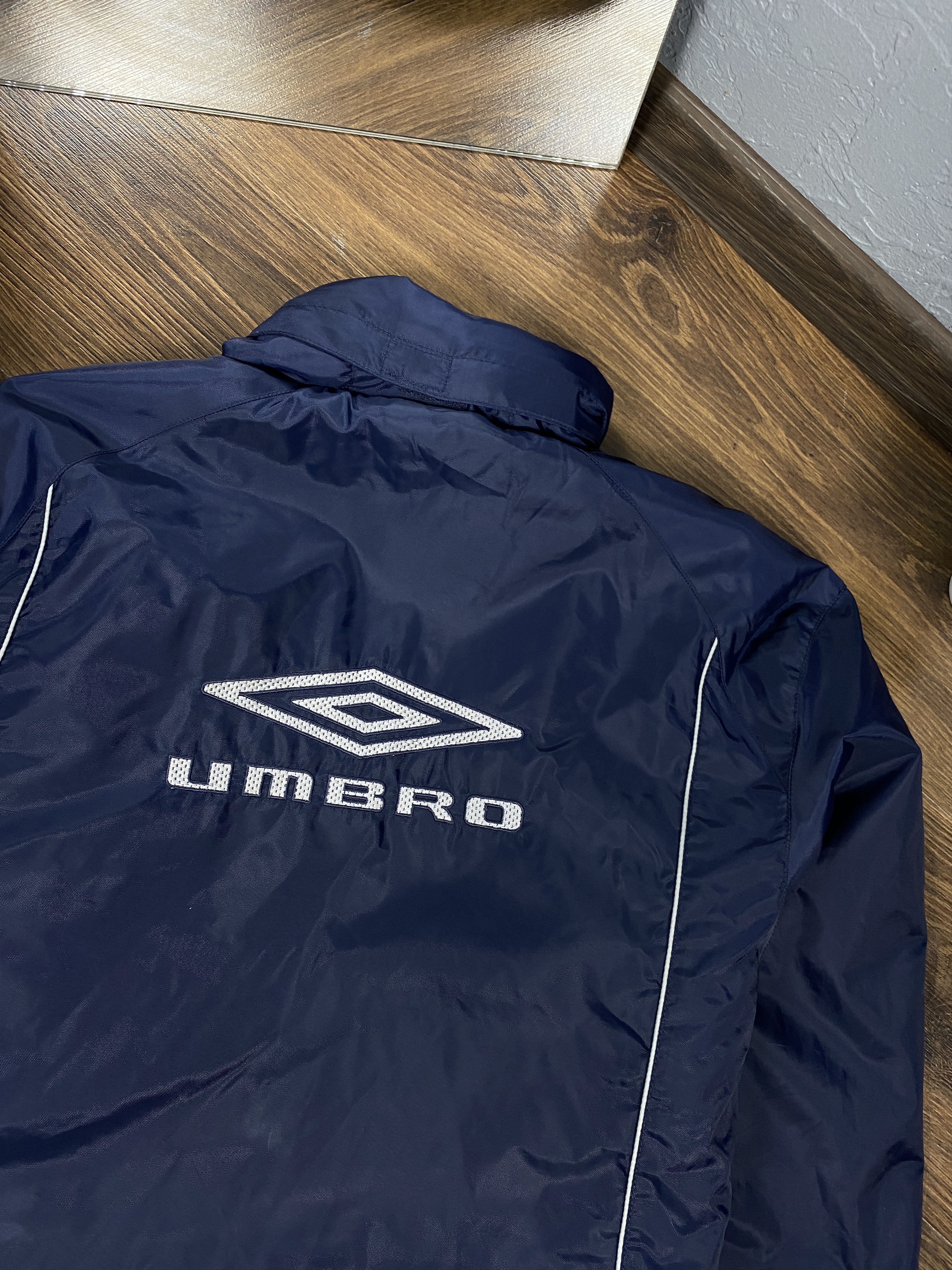Umbro × Vintage Umbro vintage nylon jacket y2k big logo Size US M / EU 48-50 / 2 - 2 Thumbnail