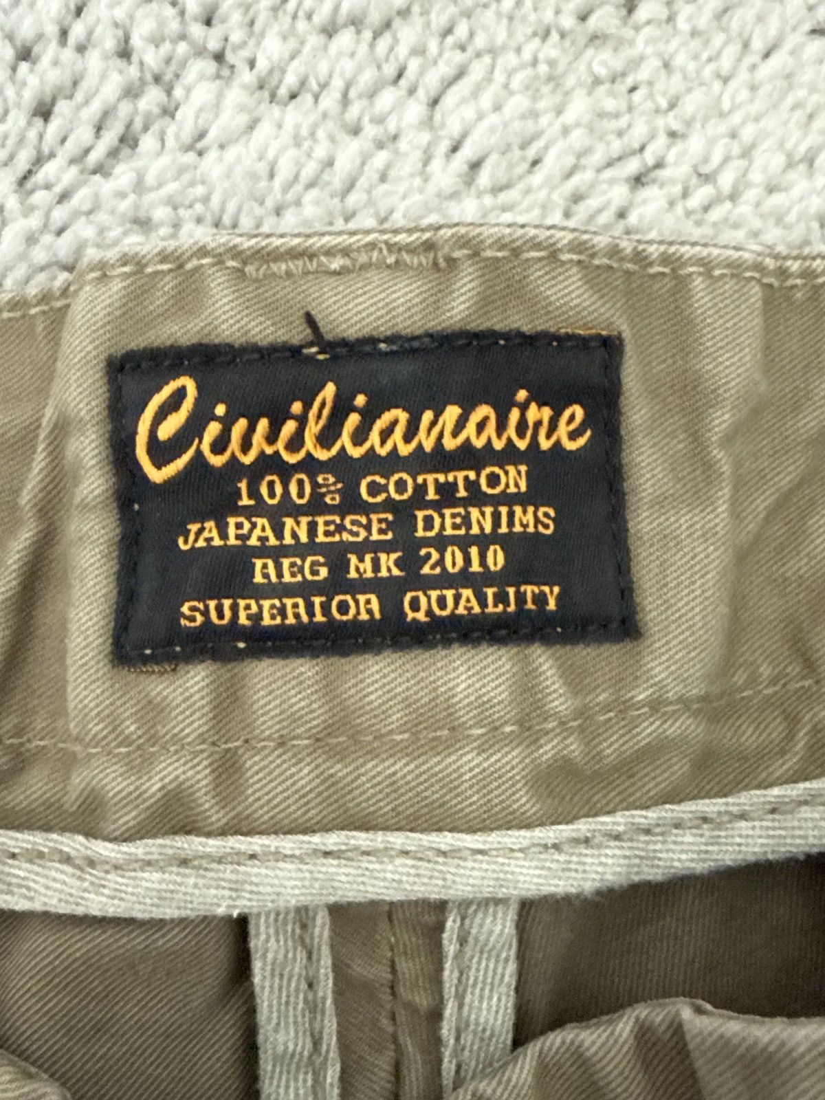 Civilianaire Civilianaire Green Khaki Chino Size US 32 / EU 48 - 4 Thumbnail