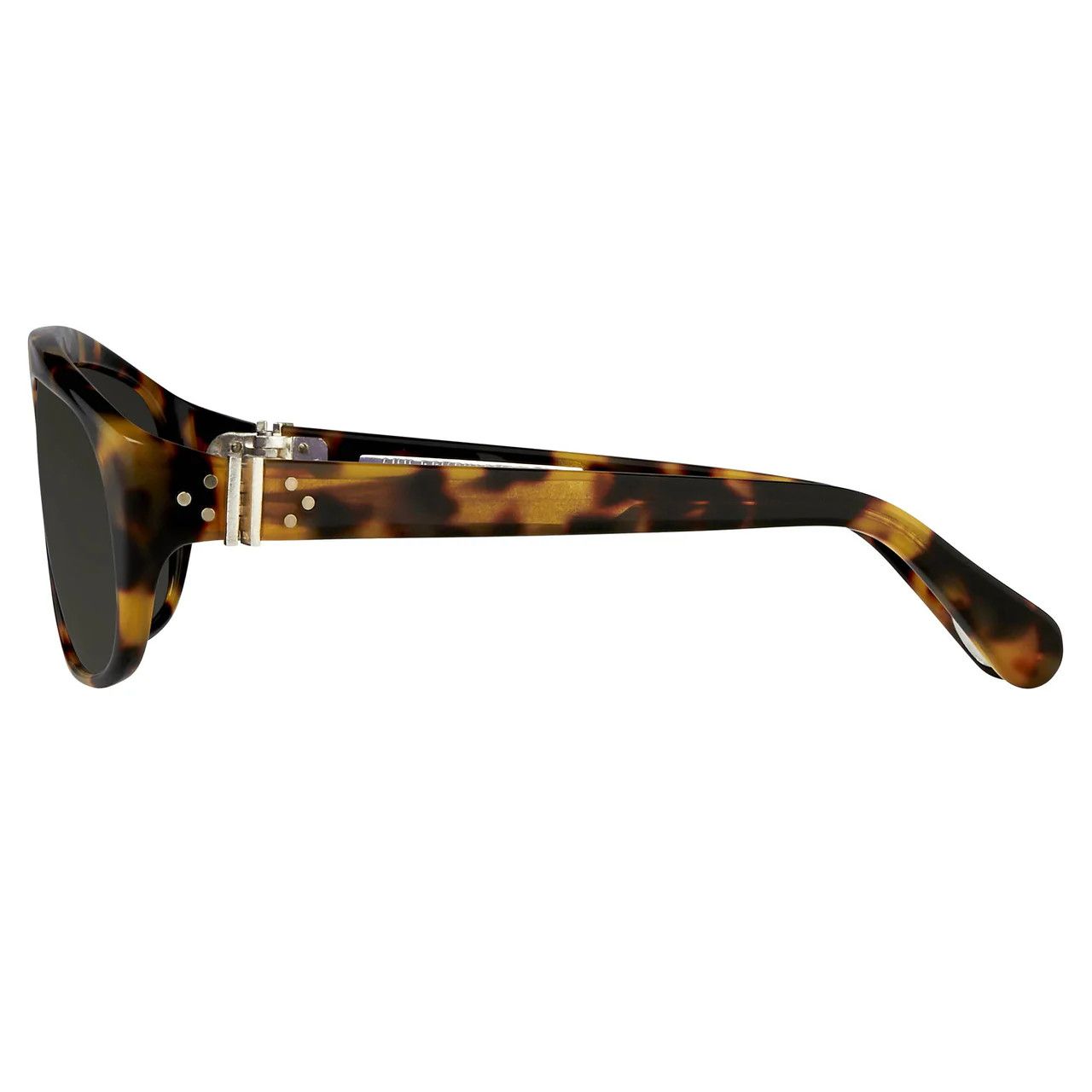 Ann Demeulemeester Ann Demeulemeester Sunglasses Flat Tortoise Shell and Grey Size ONE SIZE - 3 Thumbnail