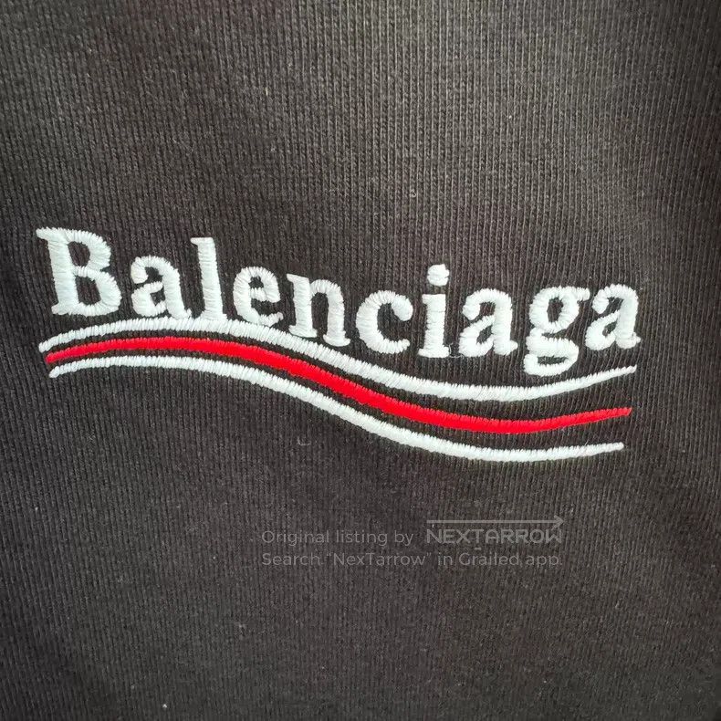 Balenciaga Balenciaga Black Short Sleeve T-Shirt Size US S / EU 44-46 / 1 - 6 Thumbnail