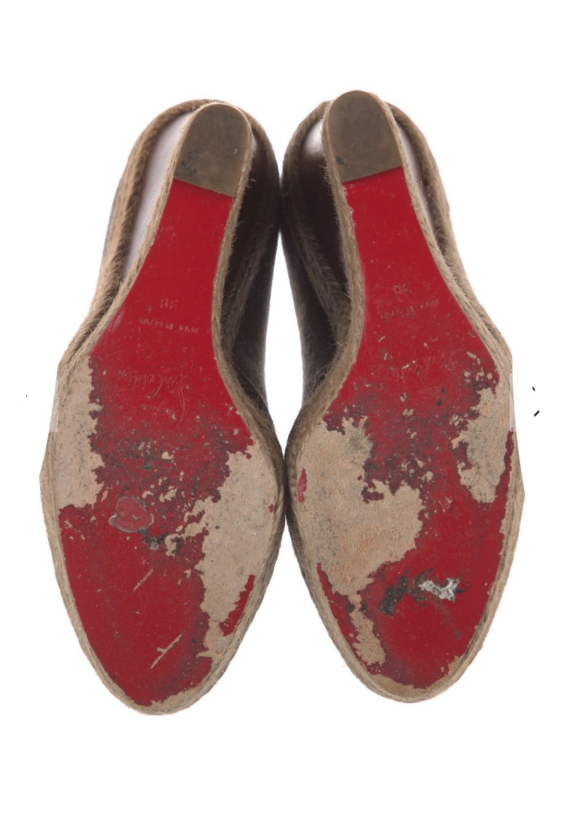 Christian Louboutin Christian Louboutin Wool Pumps Size US 7 / IT 37 - 7 Thumbnail