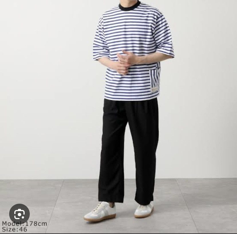 Marni Marni Stripe Oversized Tee Size US M / EU 48-50 / 2 - 10 Thumbnail