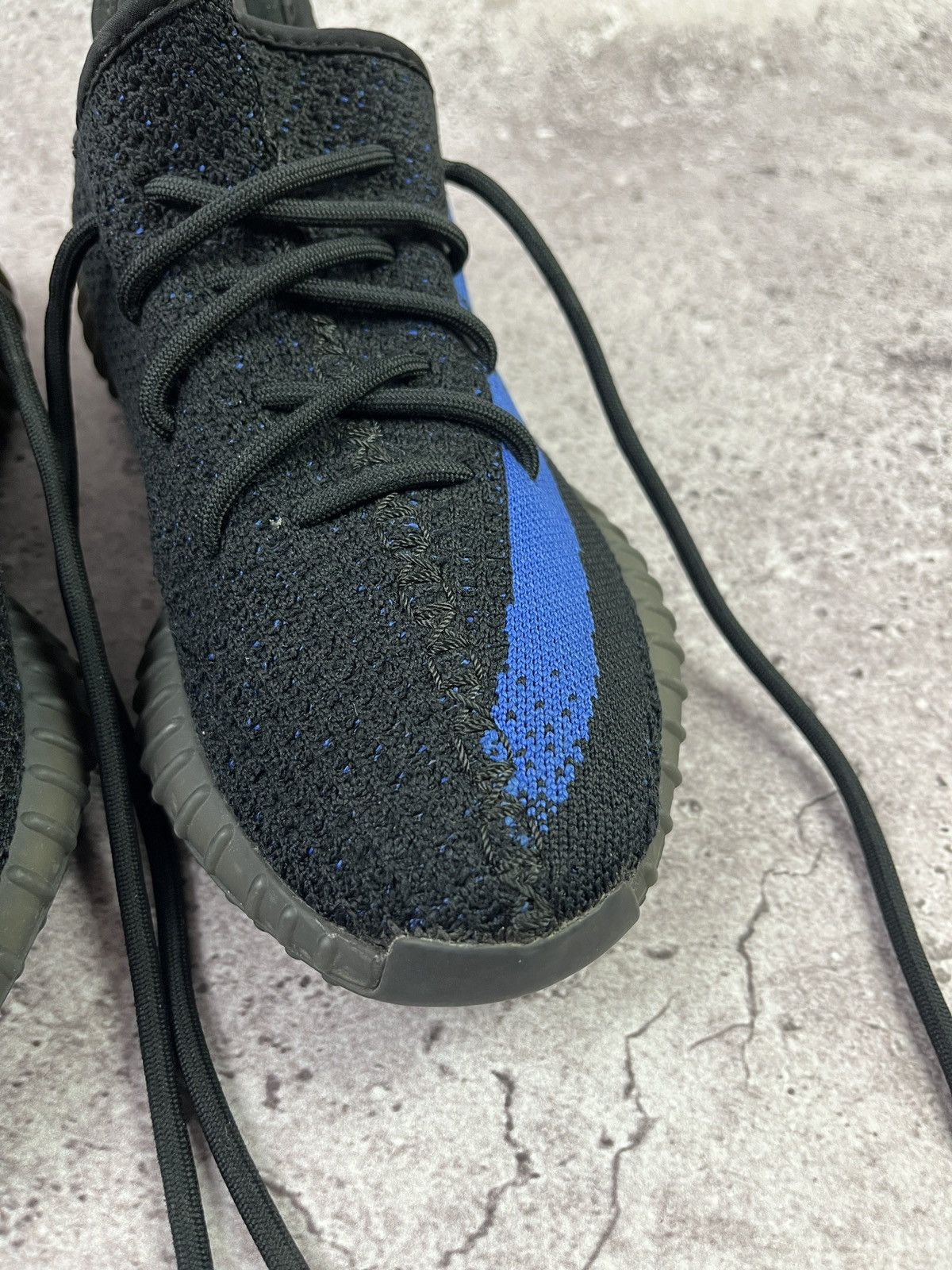 Adidas × Kanye West Adidas Yeezy Boost 350 V2 Dazzling Blue Black Blue Sneakers Size US 6.5 / IT 36.5 - 5 Thumbnail