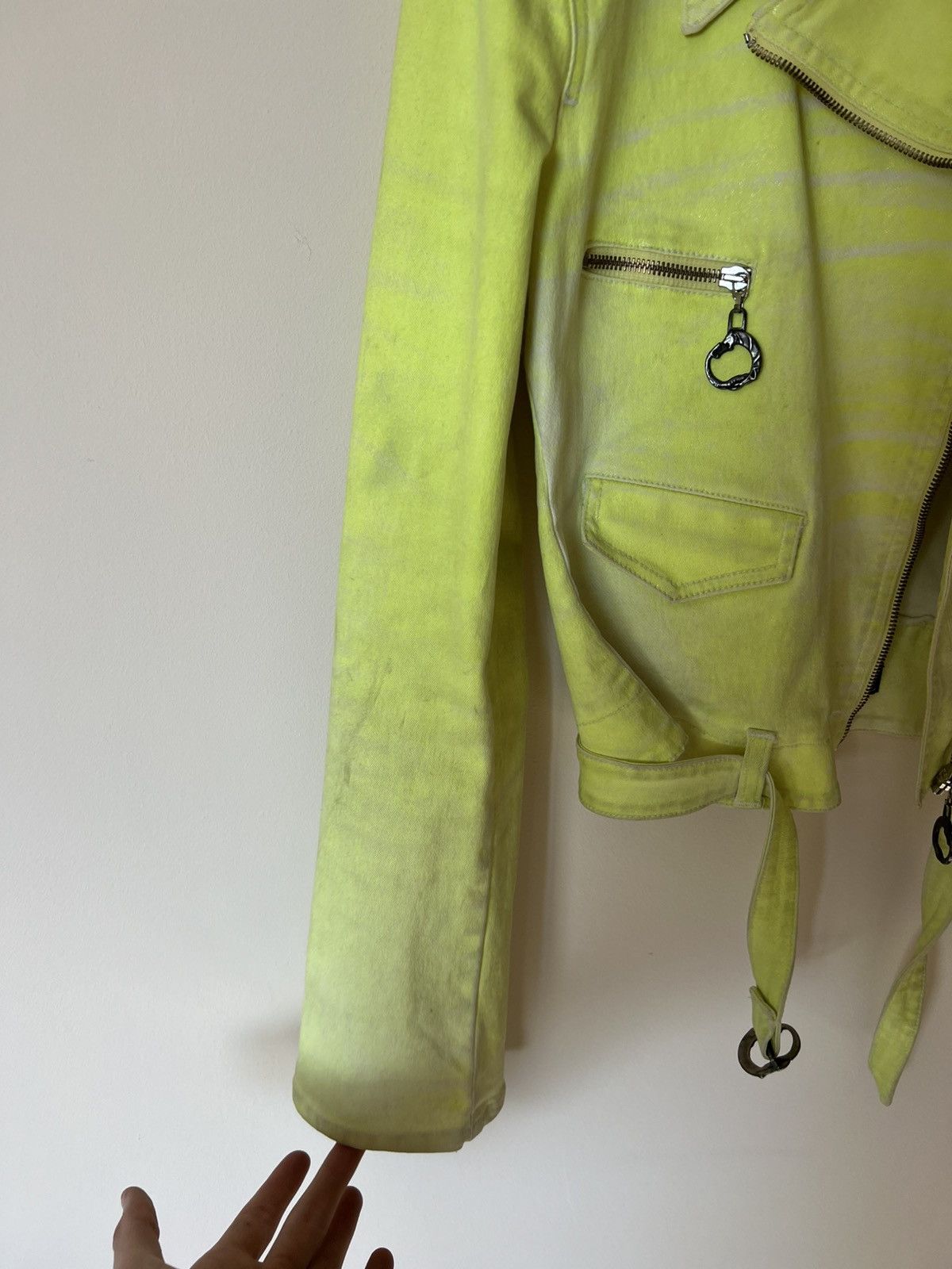 Just Cavalli Roberto Just Cavalli VTG Jeans Denim Cropped Jacket Size US M / EU 48-50 / 2 - 11 Thumbnail
