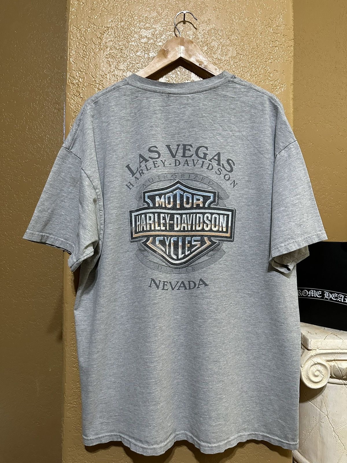 4GSELLER × Vintage × West Coast Choppers Vintage Harley Davidson Clown Flames Tee Choppers Size US XXL / EU 58 / 5 - 2 Thumbnail