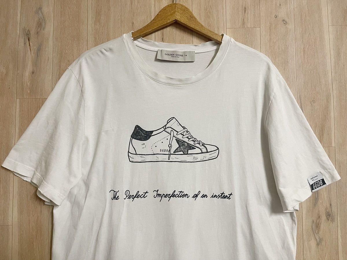 Golden Goose Golden Goose T shirt Super Star XL Distressed Size US XL / EU 56 / 4 - 2 Thumbnail