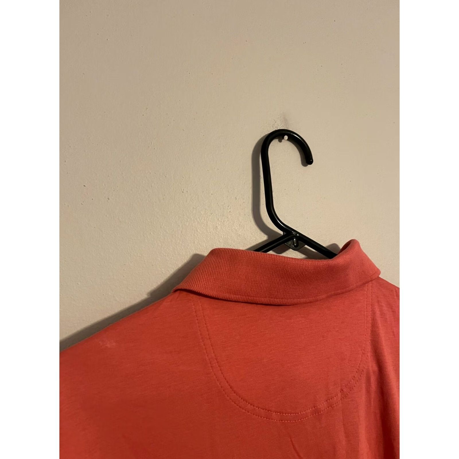 Jos. A. Bank Jos. A Bank Polo Shirt Men's XLarge Orange Casual Pima Cotton Short Sleeve Size US XL / EU 56 / 4 - 5 Thumbnail