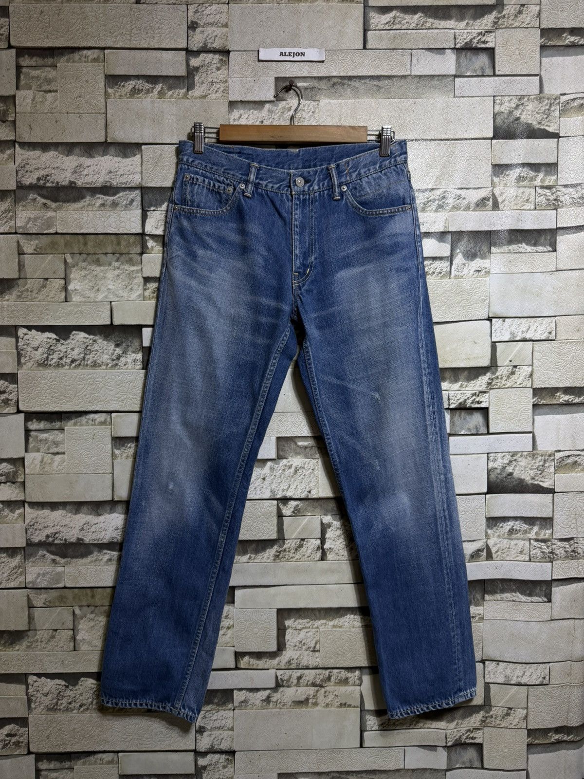 Visvim VISVIM 03D5 SOCIAL SCULPTURE DENIM PANTS Size US 31 - 1 Thumbnail