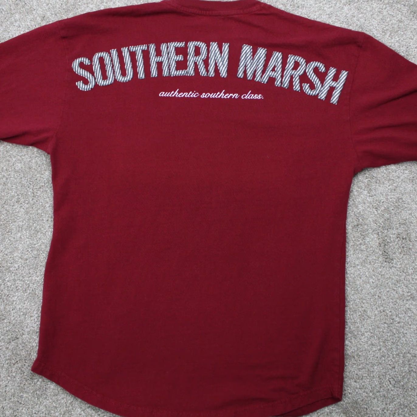 Doublet Southern Marsh Shirt Mens XS Red Cotton Double Sided Long Sleeve Pocket Pullover Hoodie? Size US XS / EU 42 / 0 - 6 Thumbnail