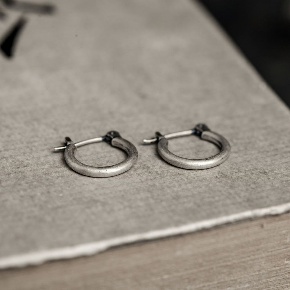 Jewelry Hip-hop Earrings One Pairs Chrome Jewelry Size ONE SIZE - 3 Thumbnail