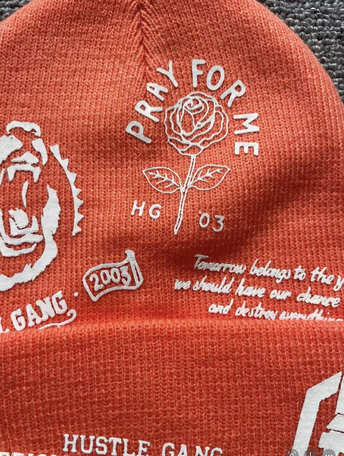 Hustle Gang HUSTLEGANG Knitted Beanie Size ONE SIZE - 5 Thumbnail