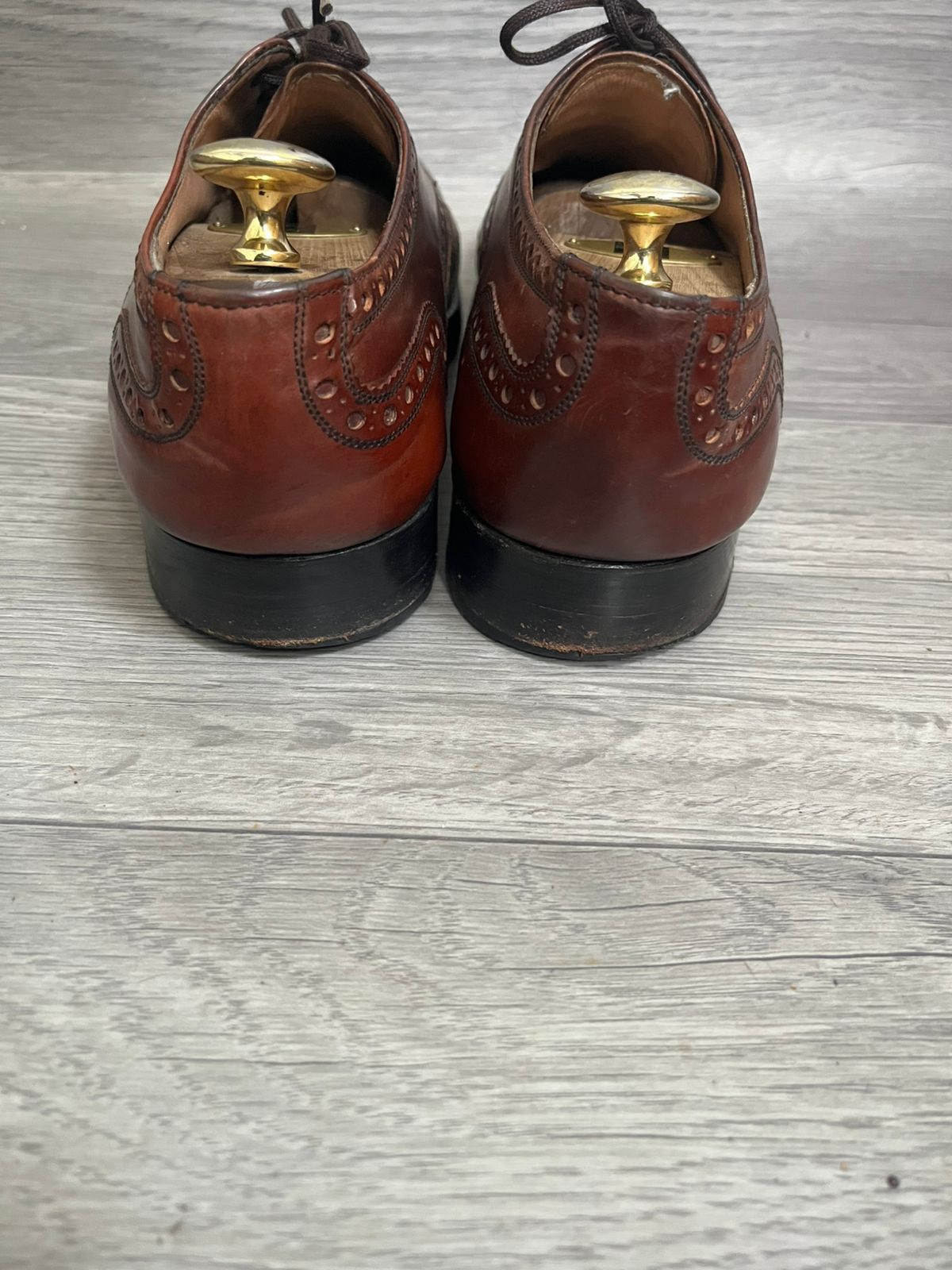 Heinrich Dinkelacker Heinrich Dinkelacker Shell Cordovan Brogues Sz 9 UK Size US 10 / EU 43 - 4 Thumbnail